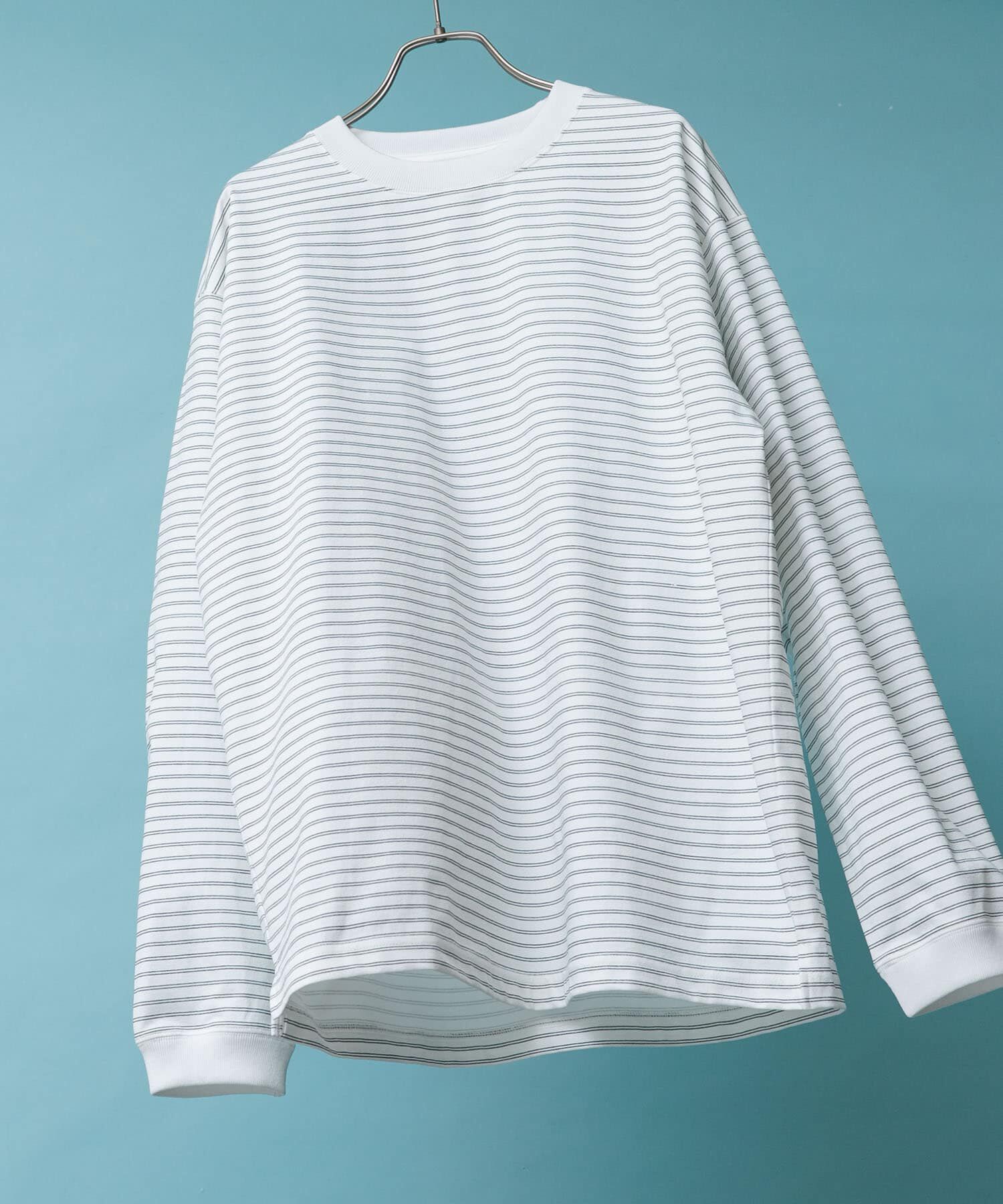 URBAN RESEARCH DOORS「『吸水速乾/接触冷感/ｲｰｼﾞｰｹｱ』ｸｲｯｸﾄﾞﾗｲ ﾛﾝｸﾞｽﾘｰ 」|Tシャツ・カットソー|ホワイト系その他