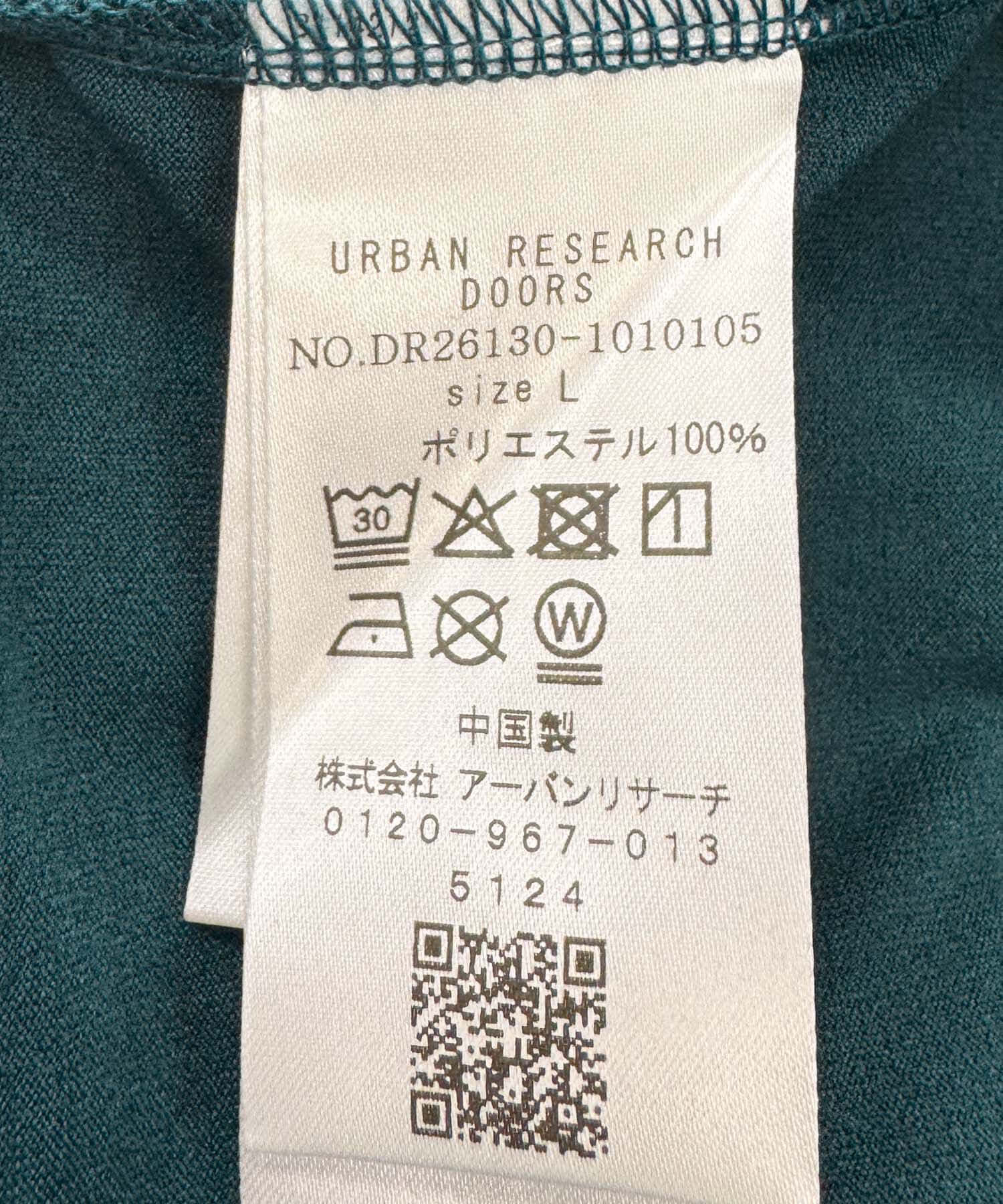 URBAN RESEARCH DOORS「『吸水速乾/接触冷感/ｲｰｼﾞｰｹｱ』ｸｲｯｸﾄﾞﾗｲ ﾛﾝｸﾞｽﾘｰ 」|Tシャツ・カットソー|