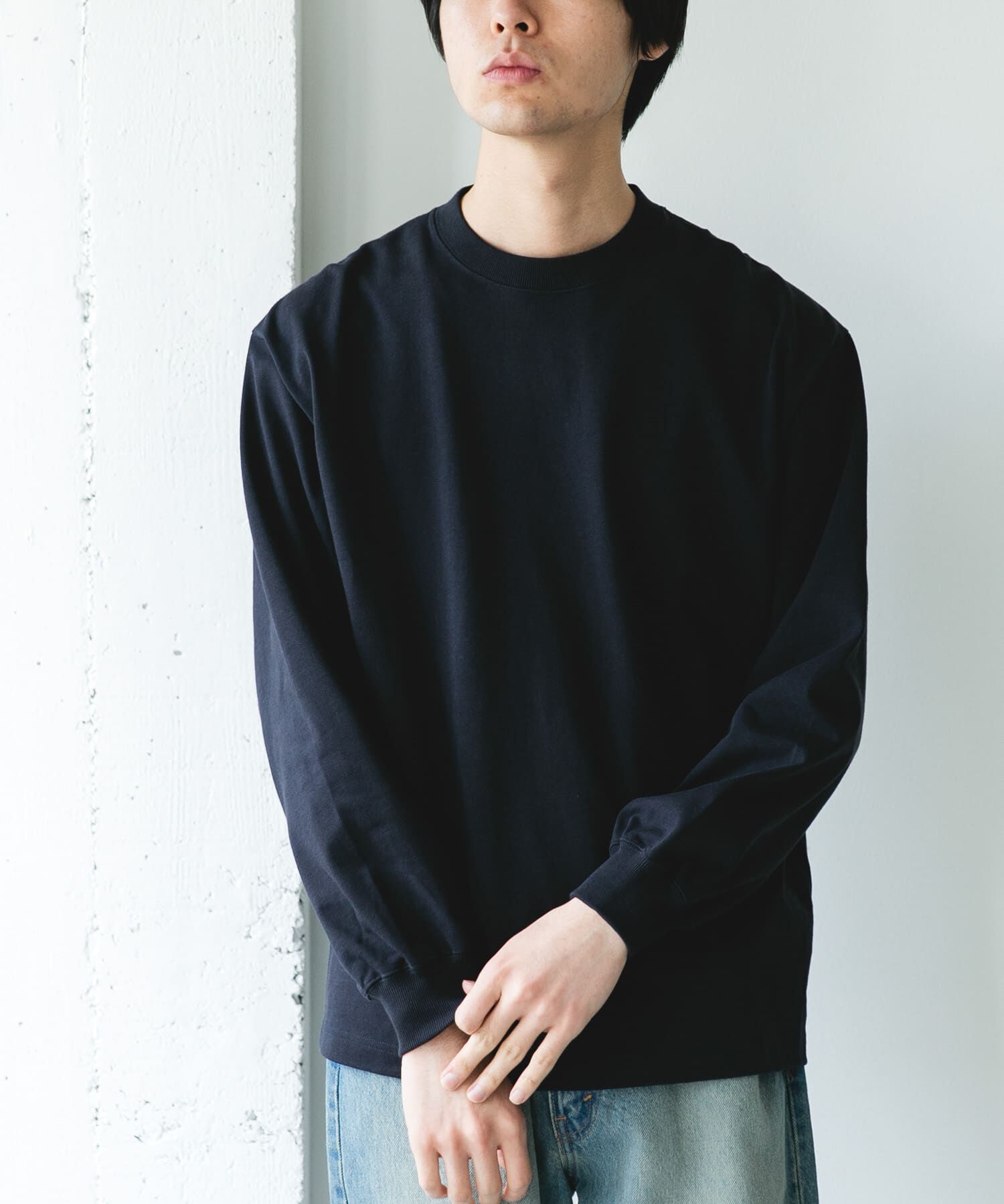 URBAN RESEARCH DOORS「『UR TECH』『抗菌/防臭』10.5オンス ヘビーウェイト LONG-SLEEVE T-SHIRTS」|Tシャツ・カットソー|