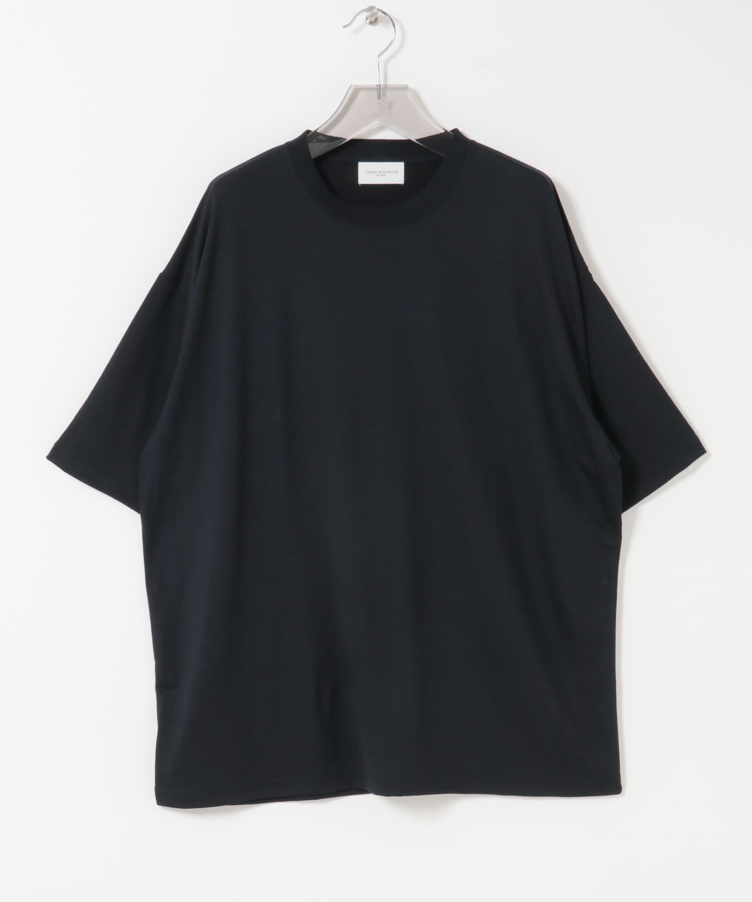 URBAN RESEARCH「new basic　WASHABLE MERINO WOOL T-SHIRTS」|Tシャツ・カットソー|ネイビー