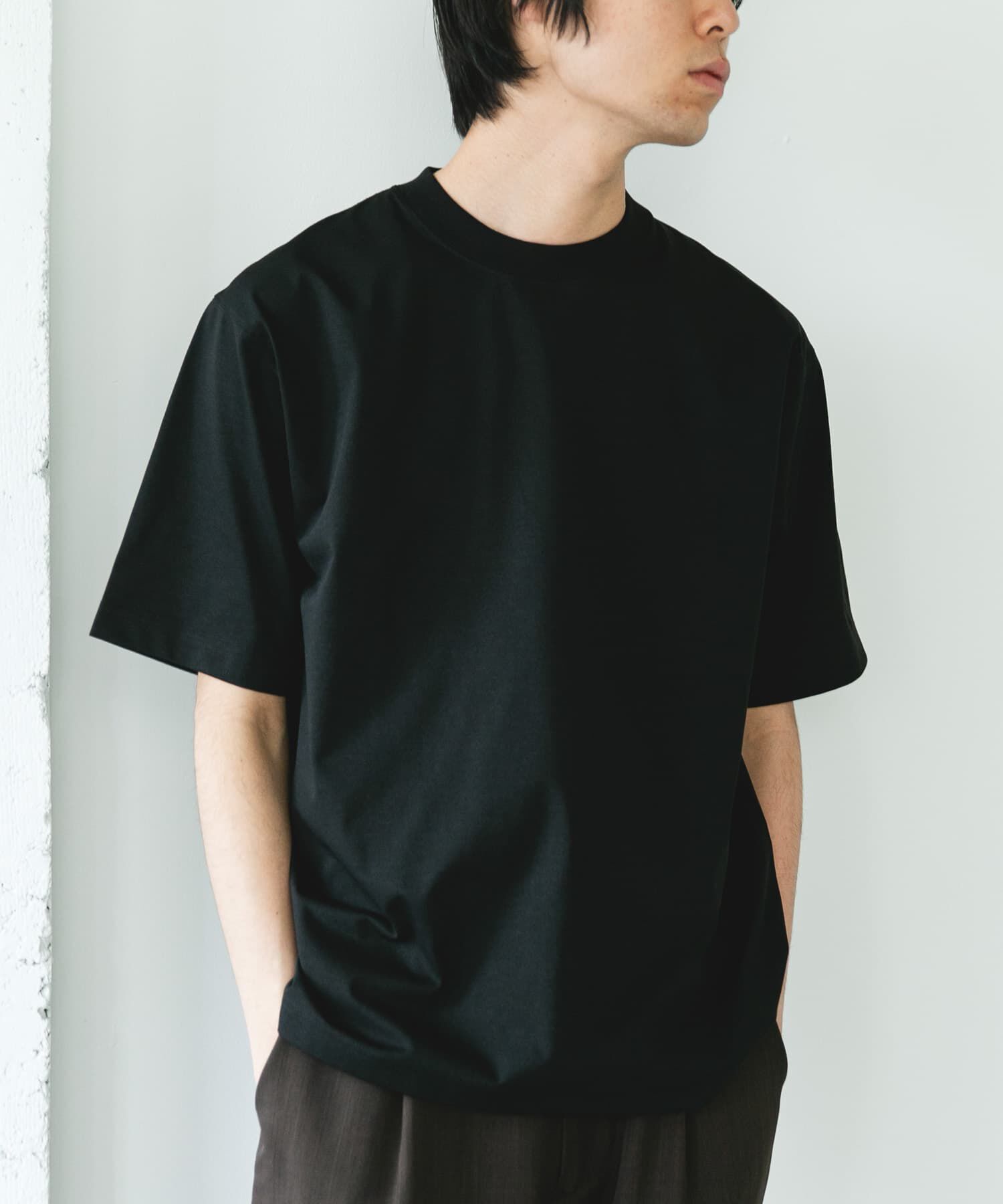 URBAN RESEARCH DOORS「『吸水速乾/接触冷感/ｲｰｼﾞｰｹｱ』ｸｲｯｸﾄﾞﾗｲ ｼｮｰﾄｽﾘｰ 」|Tシャツ・カットソー|