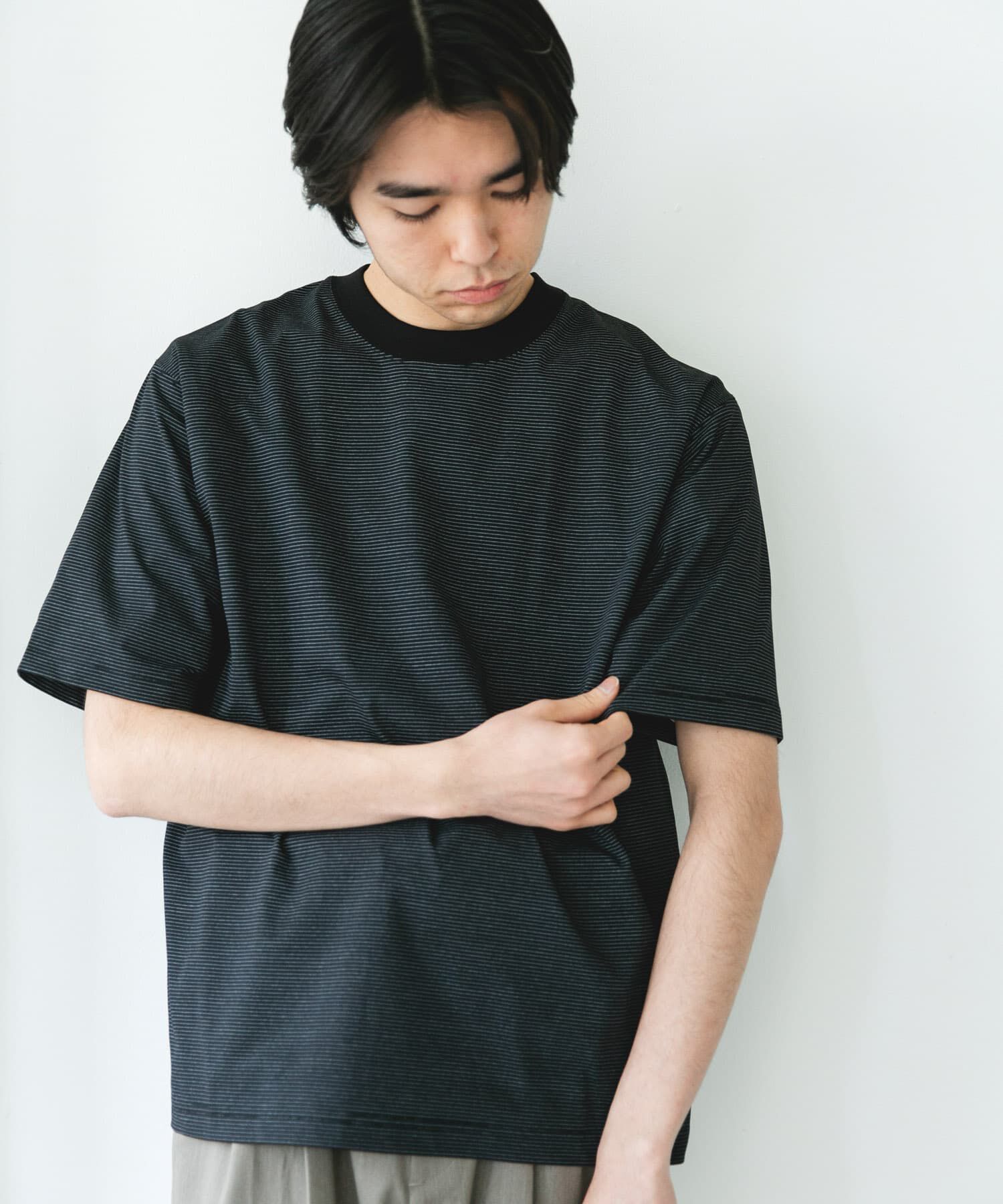 URBAN RESEARCH DOORS「『吸水速乾/接触冷感/ｲｰｼﾞｰｹｱ』ｸｲｯｸﾄﾞﾗｲ ｼｮｰﾄｽﾘｰ 」|Tシャツ・カットソー|