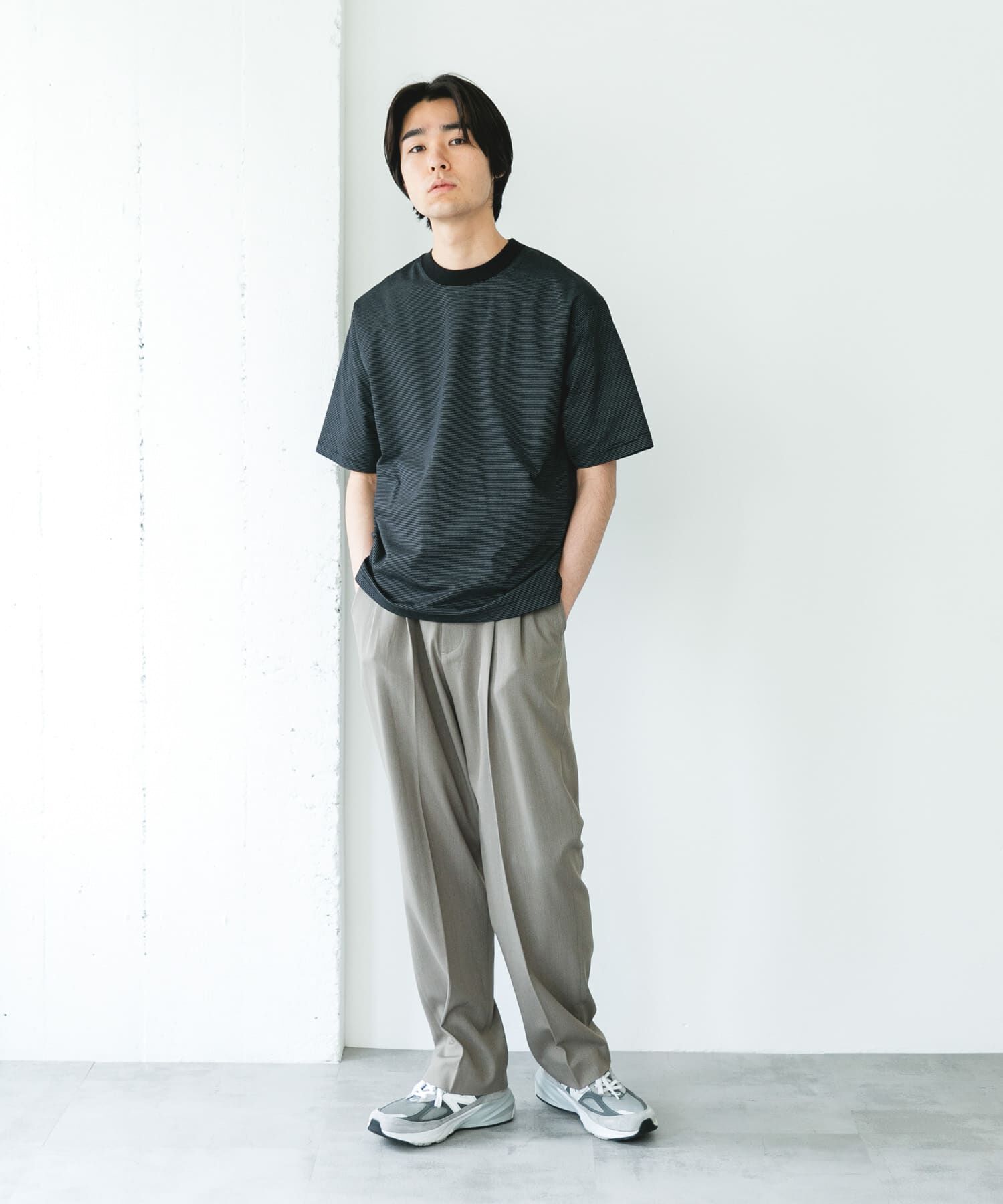 URBAN RESEARCH DOORS「『吸水速乾/接触冷感/ｲｰｼﾞｰｹｱ』ｸｲｯｸﾄﾞﾗｲ ｼｮｰﾄｽﾘｰ 」|Tシャツ・カットソー|