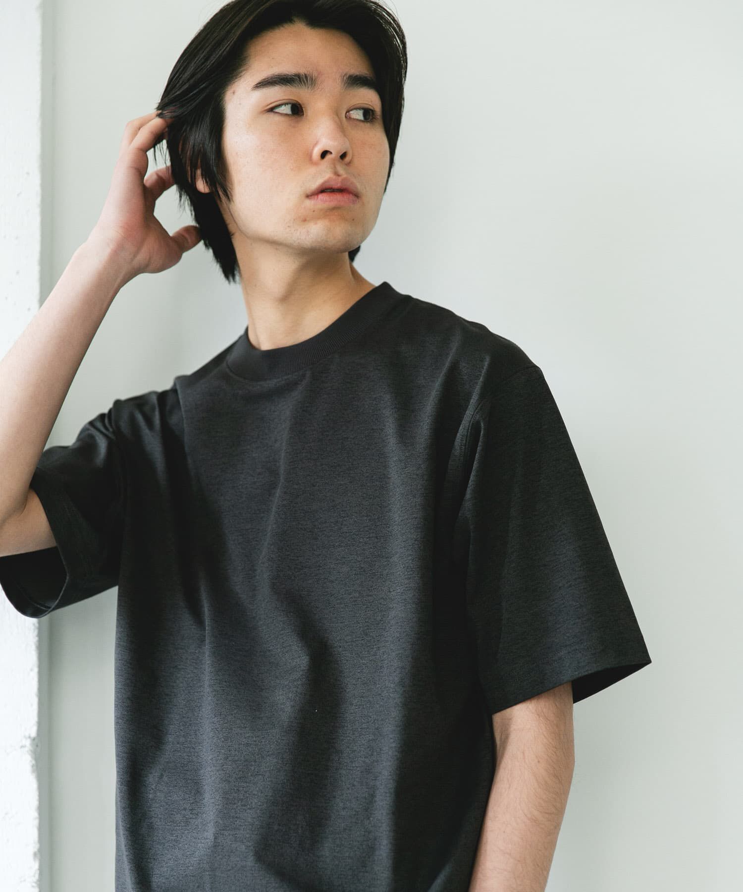URBAN RESEARCH DOORS「『吸水速乾/接触冷感/ｲｰｼﾞｰｹｱ』ｸｲｯｸﾄﾞﾗｲ ｼｮｰﾄｽﾘｰ 」|Tシャツ・カットソー|