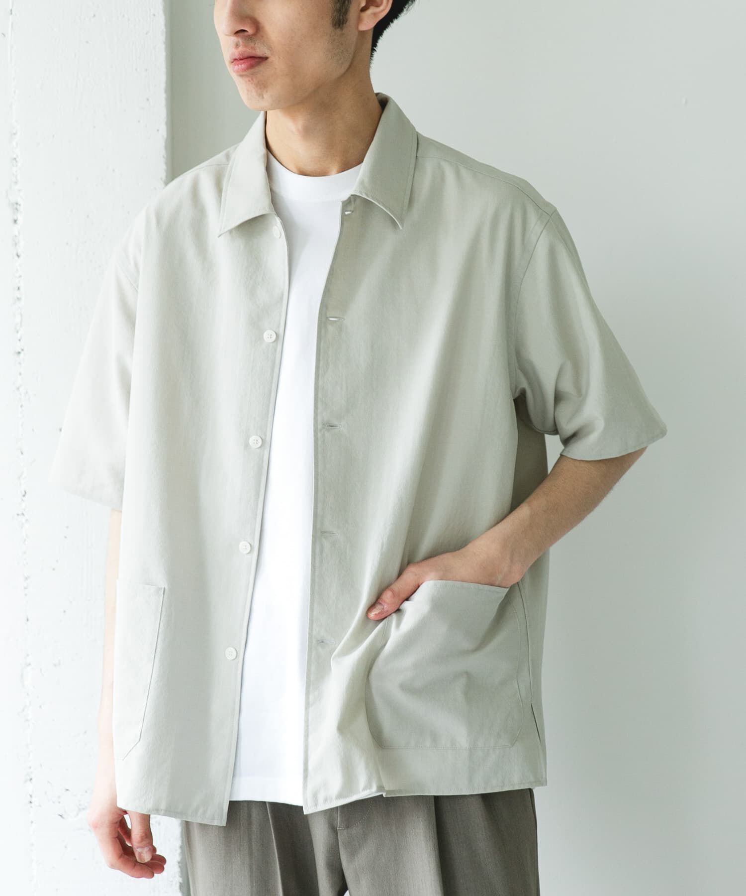 URBAN RESEARCH DOORS「クイックドライショートスリーブシャツカバーオール」|その他|