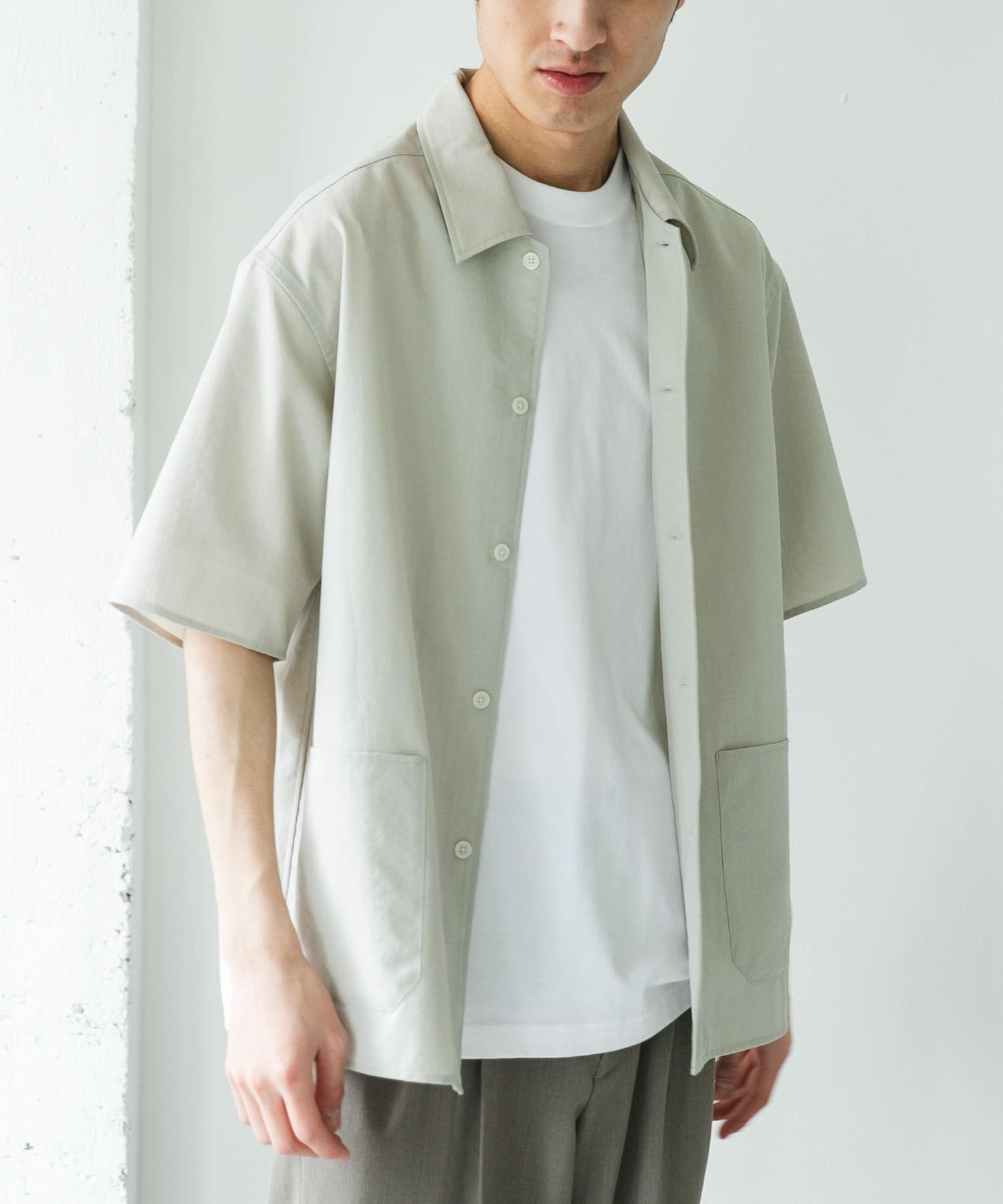 URBAN RESEARCH DOORS「クイックドライショートスリーブシャツカバーオール」|その他|