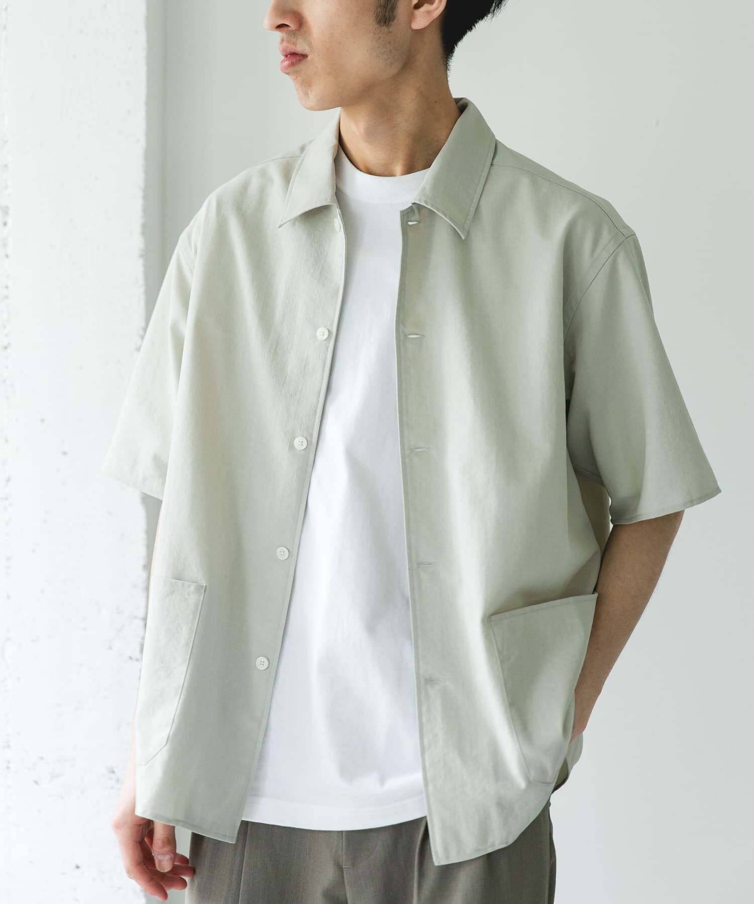 URBAN RESEARCH DOORS「クイックドライショートスリーブシャツカバーオール」|その他|