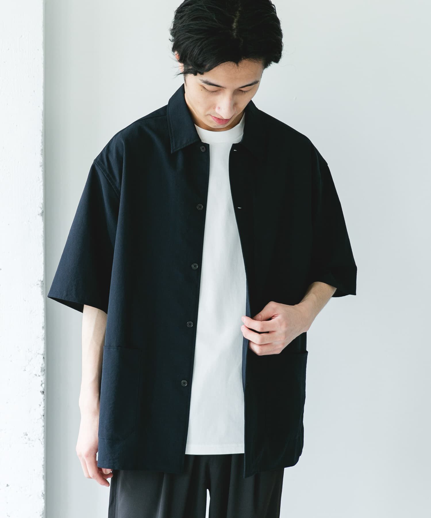URBAN RESEARCH DOORS「クイックドライショートスリーブシャツカバーオール」|その他|