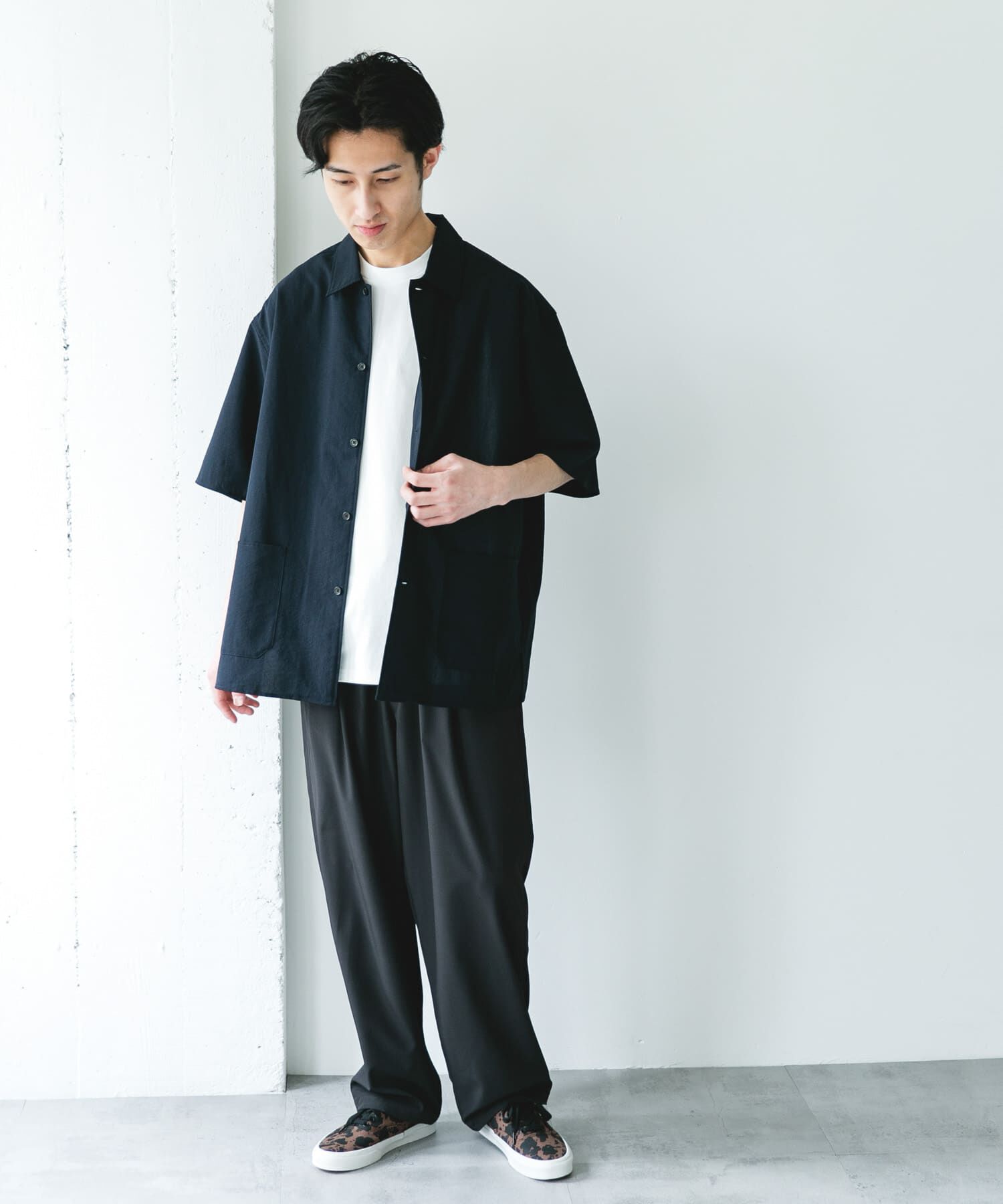 URBAN RESEARCH DOORS「クイックドライショートスリーブシャツカバーオール」|その他|