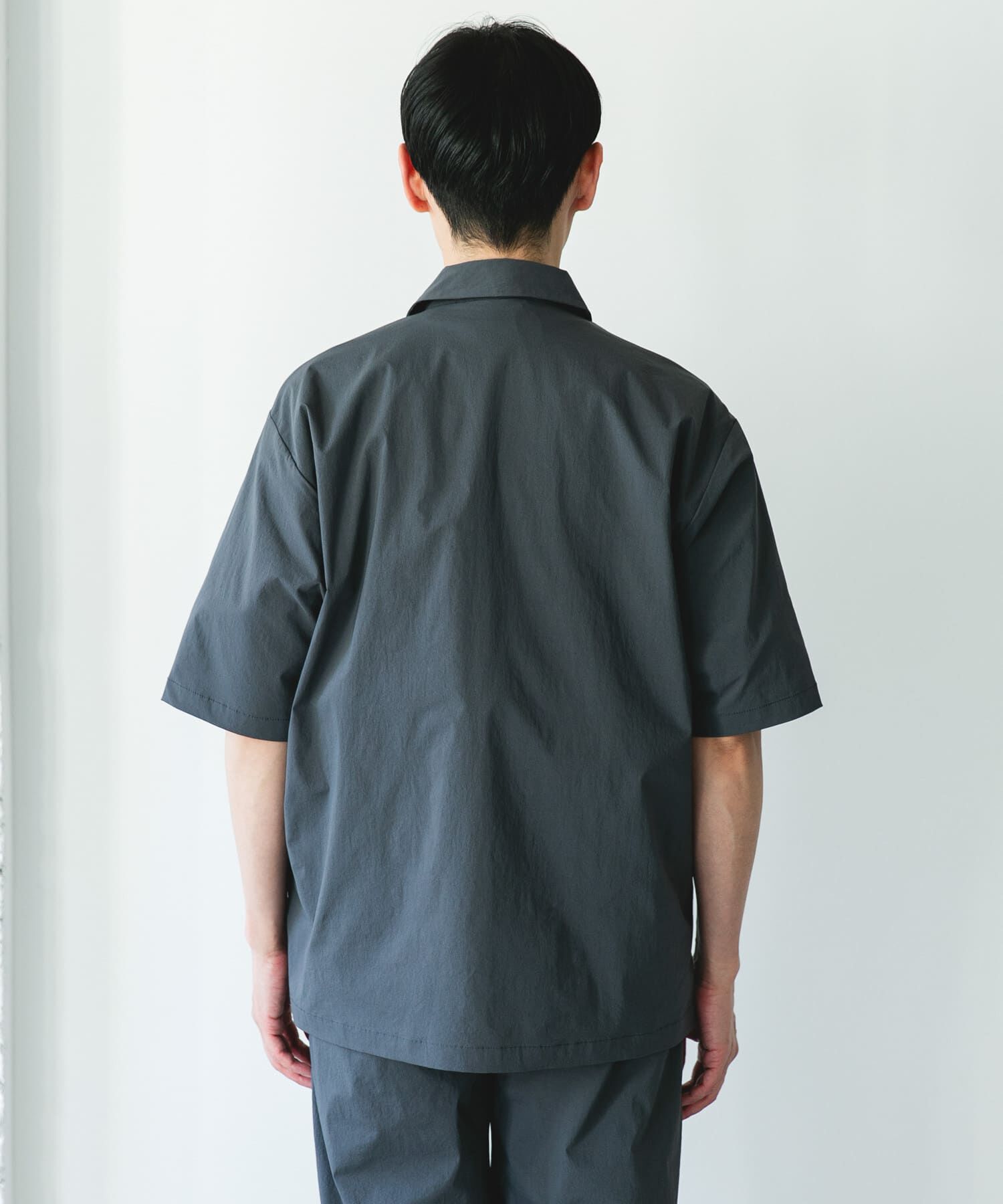 URBAN RESEARCH DOORS「『UVｶｯﾄ/接触冷感/吸水速乾』ｽﾄﾚｯﾁｸﾛｽ ﾋﾞｯｸﾞﾎﾟｹｯﾄ  」|シャツ・ブラウス|