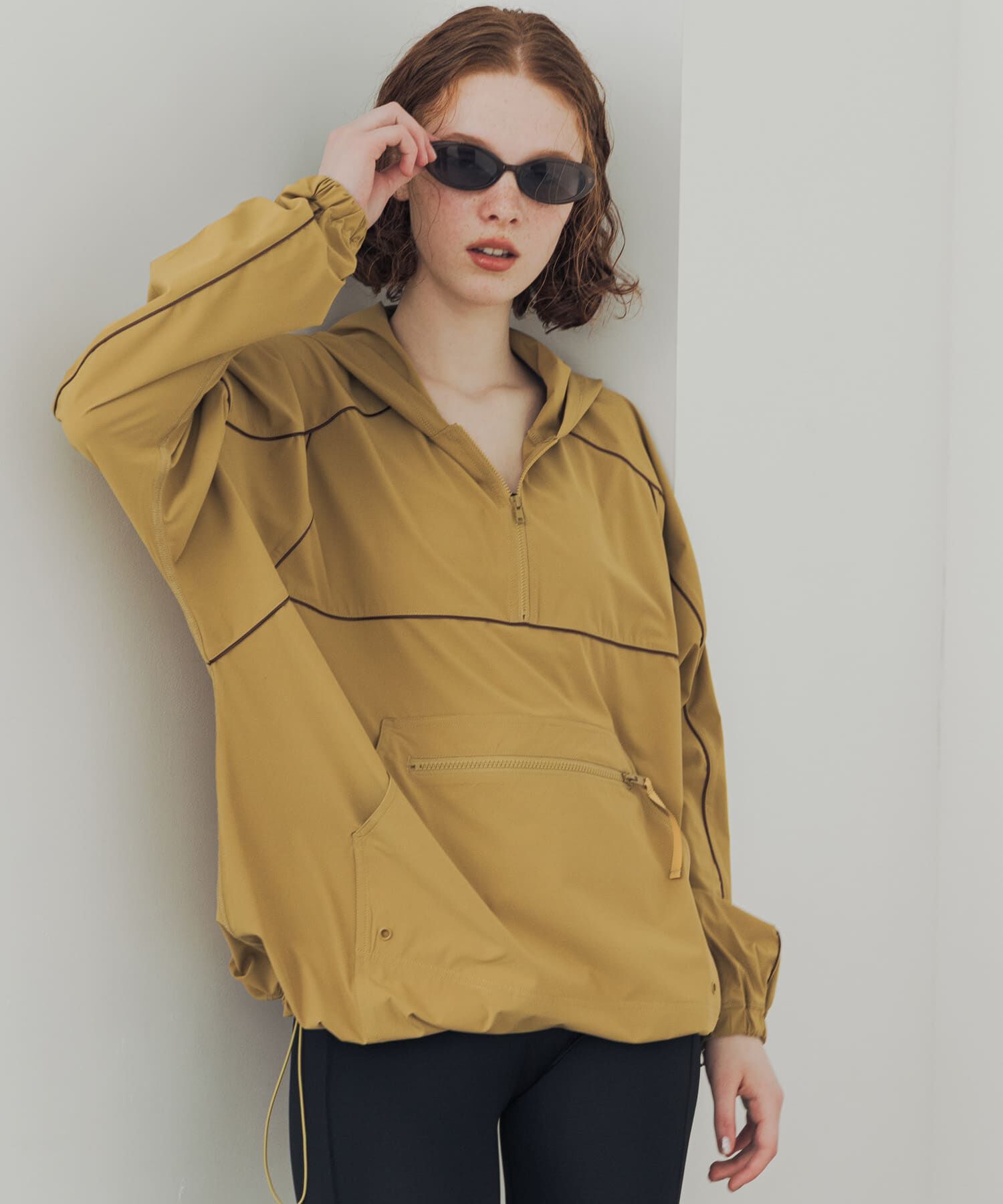 URBAN RESEARCH「Swim URBAN RESEARCH　スイム パッカブルアノラック」|ビキニ|キャメル