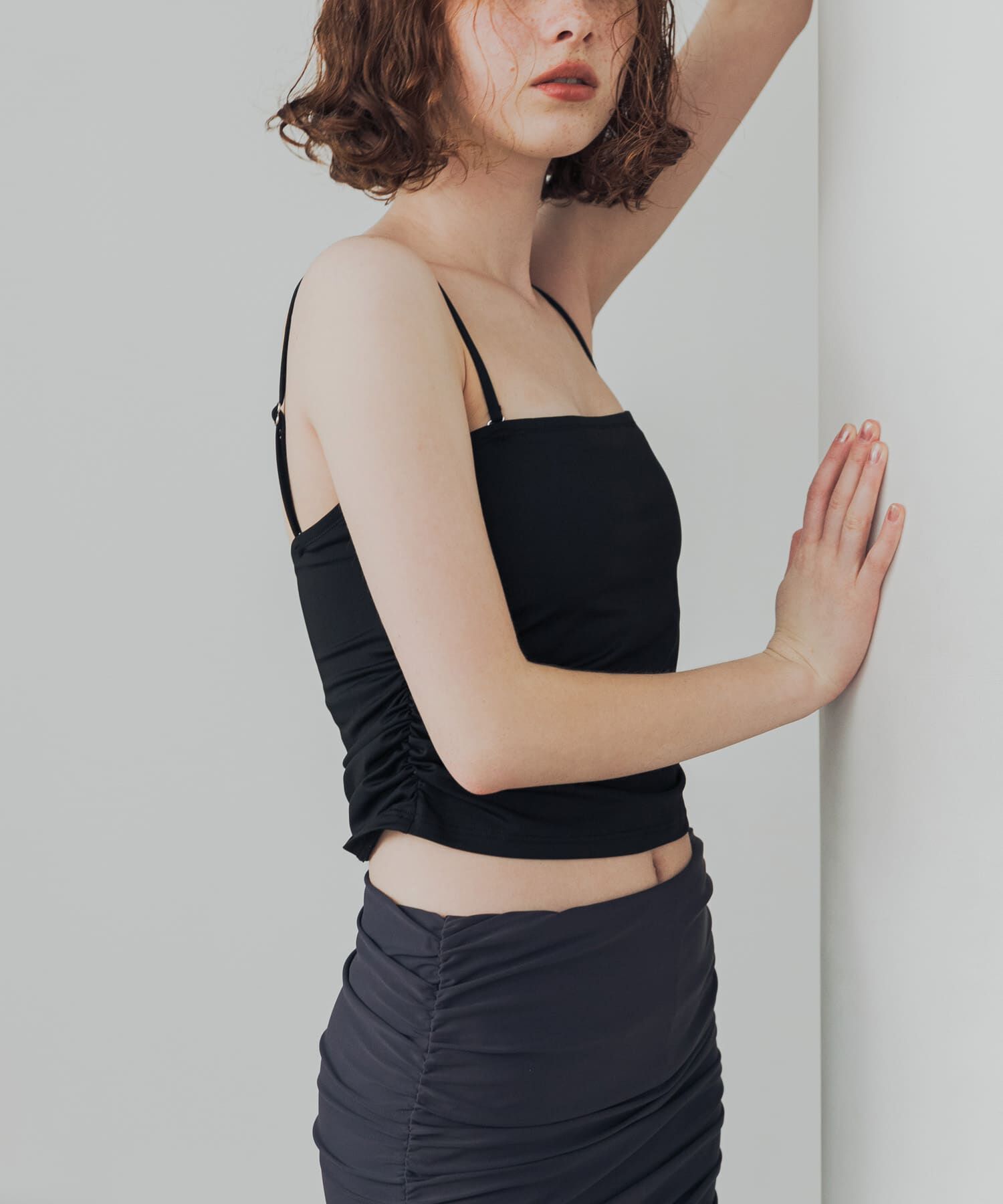 URBAN RESEARCH「Swim URBAN RESEARCH　スイム サイドギャザーブラトップ」|ビキニ|