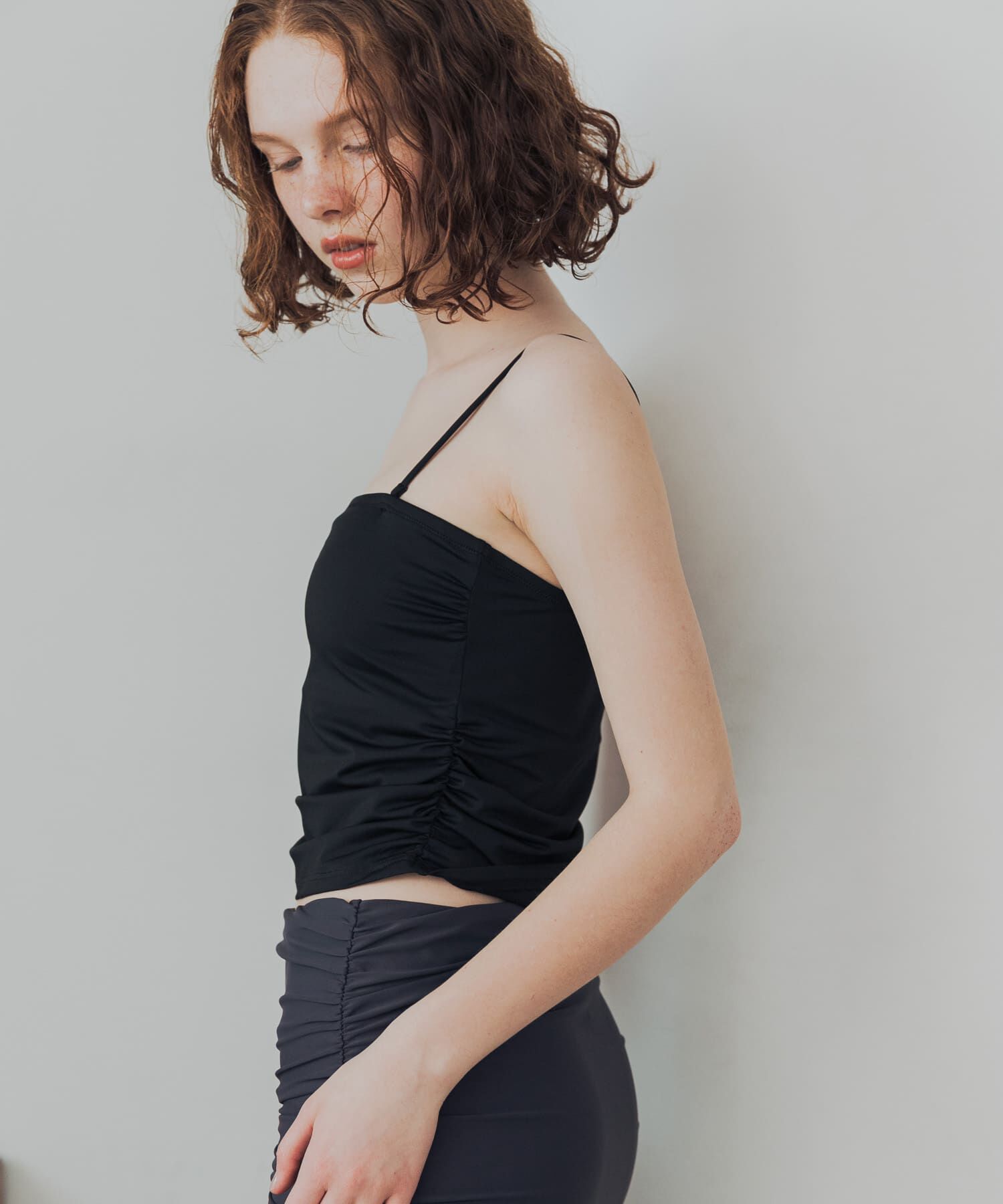 URBAN RESEARCH「Swim URBAN RESEARCH　スイム サイドギャザーブラトップ」|ビキニ|