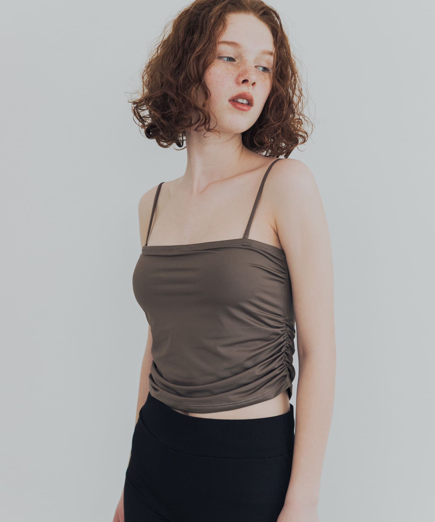 URBAN RESEARCH「Swim URBAN RESEARCH　スイム サイドギャザーブラトップ」|ビキニ|