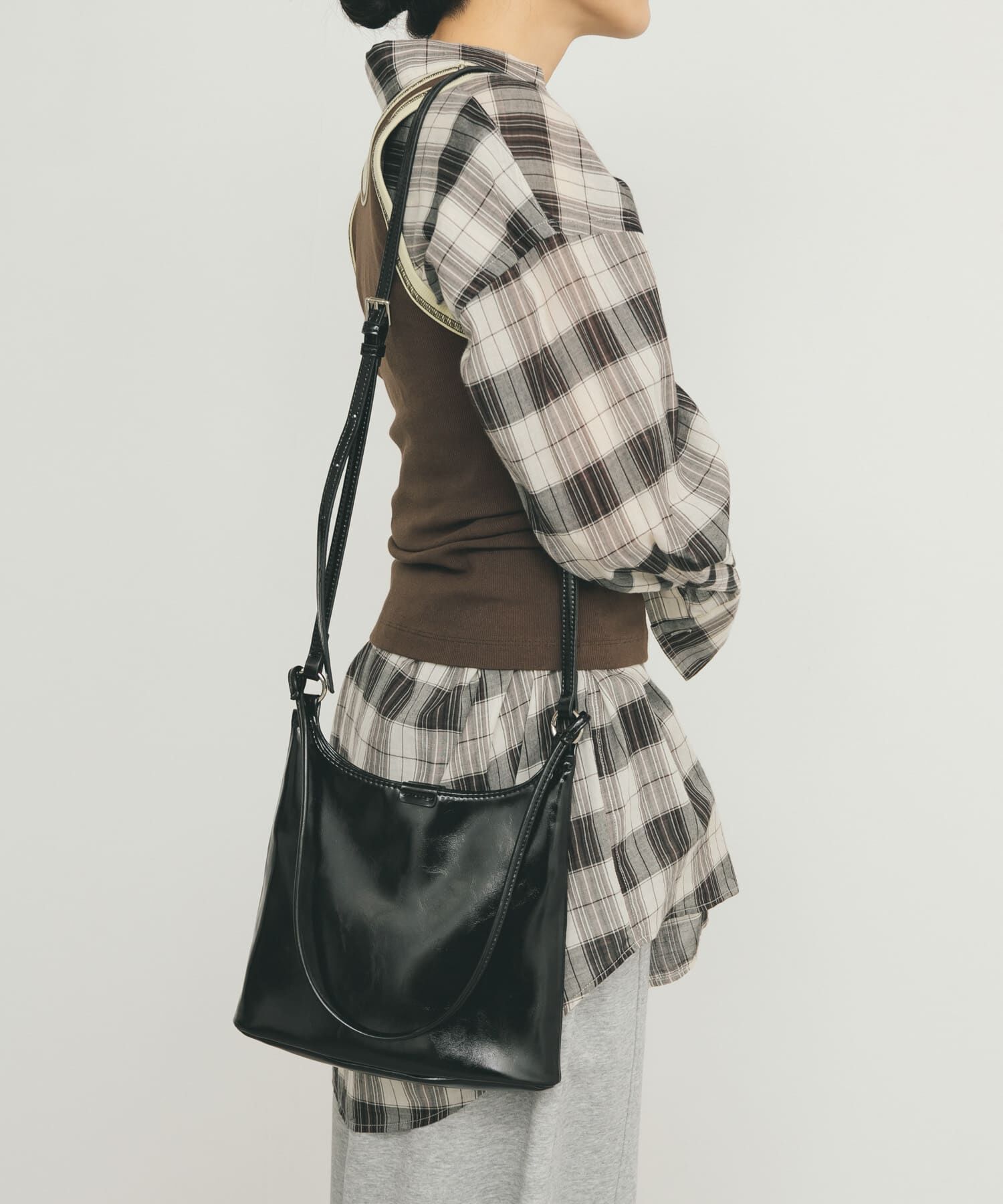  「ダブルスリムショルダーBAG」|ショルダー・メッセンジャー|