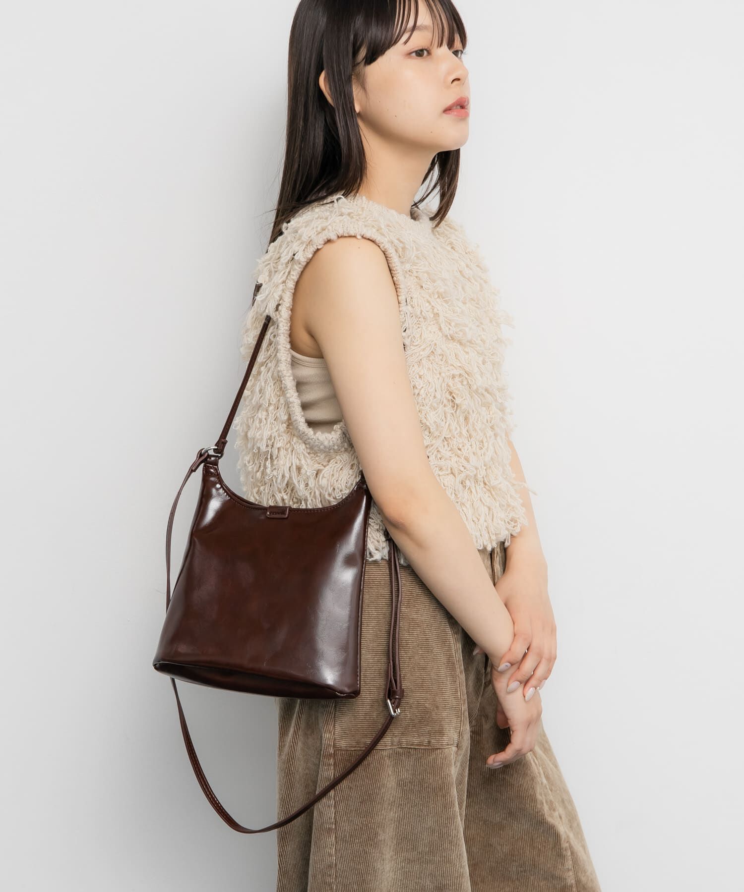  「ダブルスリムショルダーBAG」|ショルダー・メッセンジャー|