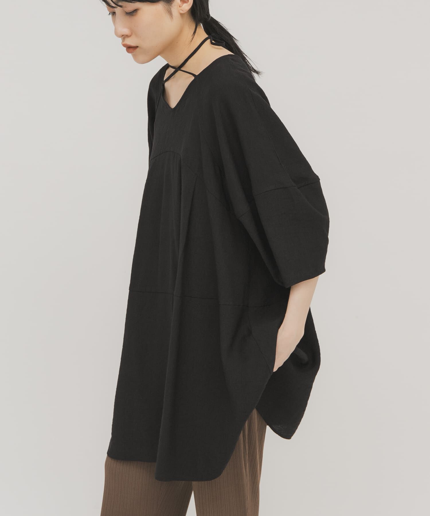  「チョーカーデザインミニワンピース」|ワンピース|