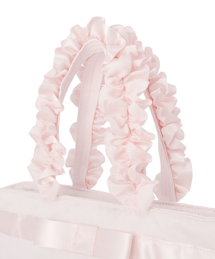 Maison de FLEUR「【Sサイズ】ブランドロゴフリルハンドルトートSバッグ」|トートバッグ|