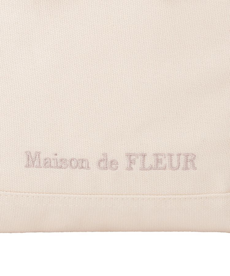 Maison de FLEUR「【Sサイズ/機能性バッグ】マルチポケット帆布トートSバッグ」|トートバッグ|