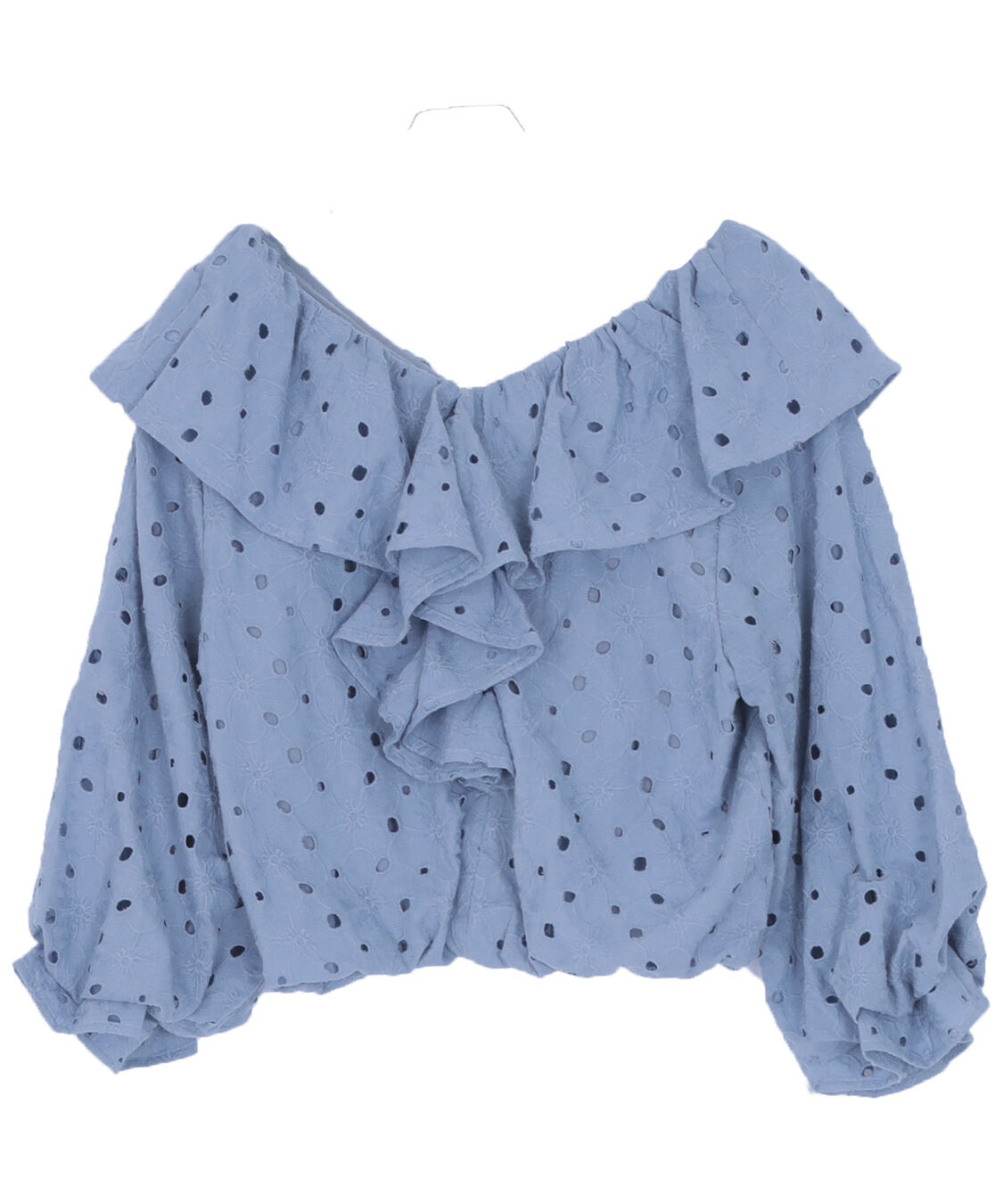 titivate「コットンレースフリルブラウス」|シャツ・ブラウス|