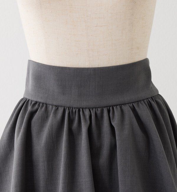  「レース付きバルーンミニスカート」|スカート|