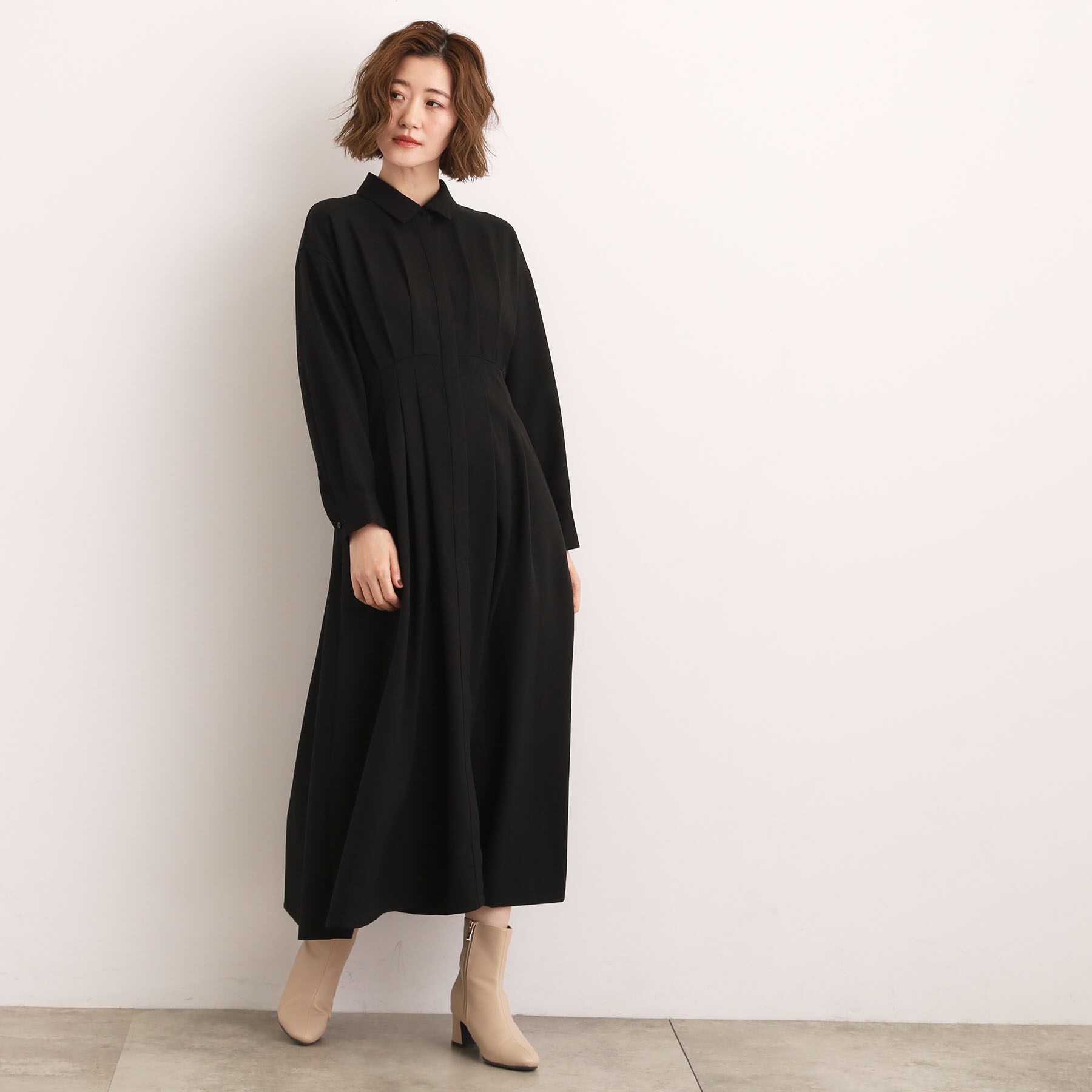 grove「品よくまとう、大人のシャツワンピース」|ワンピース|