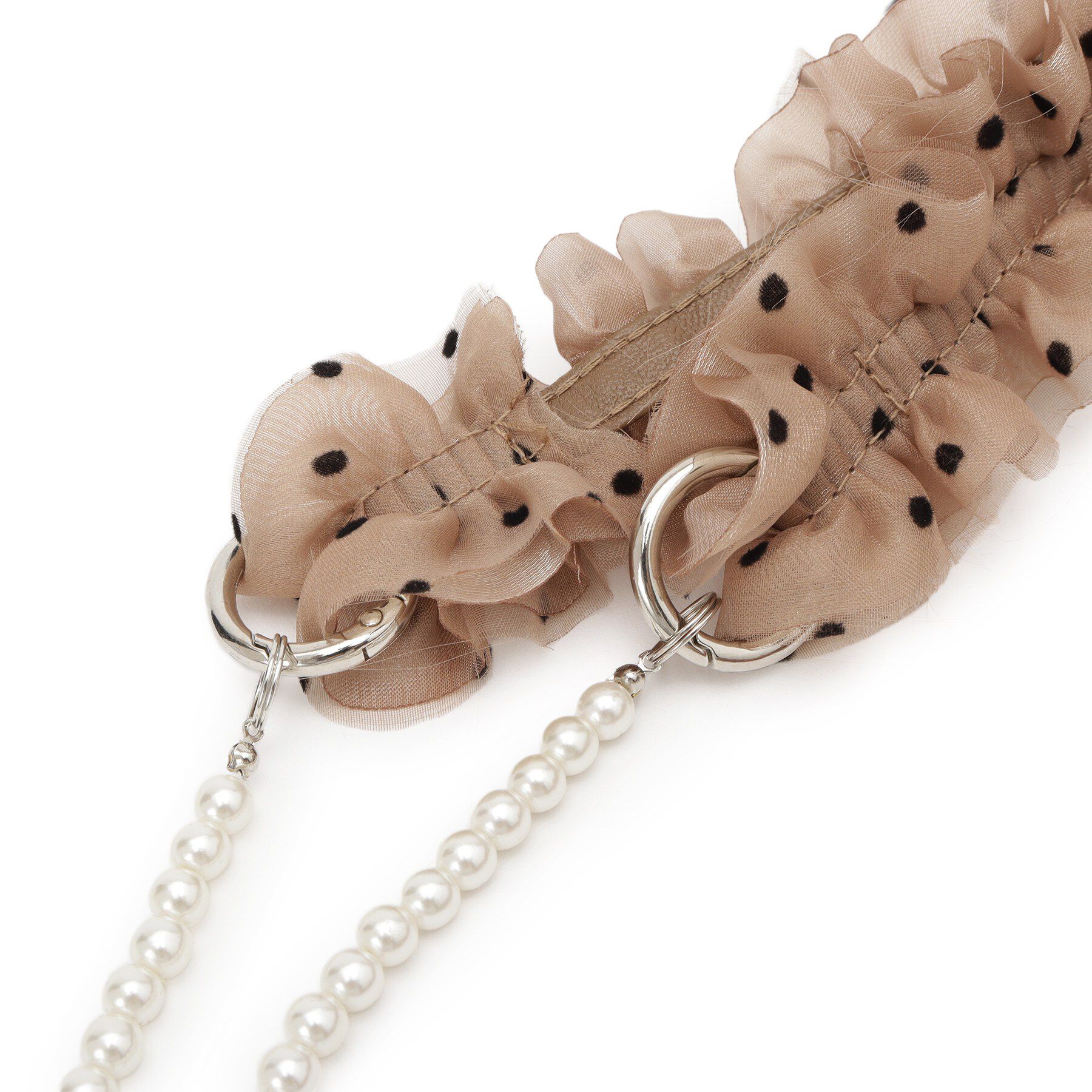 grove「ドットチュールパール調ストラップ」|ストラップ|