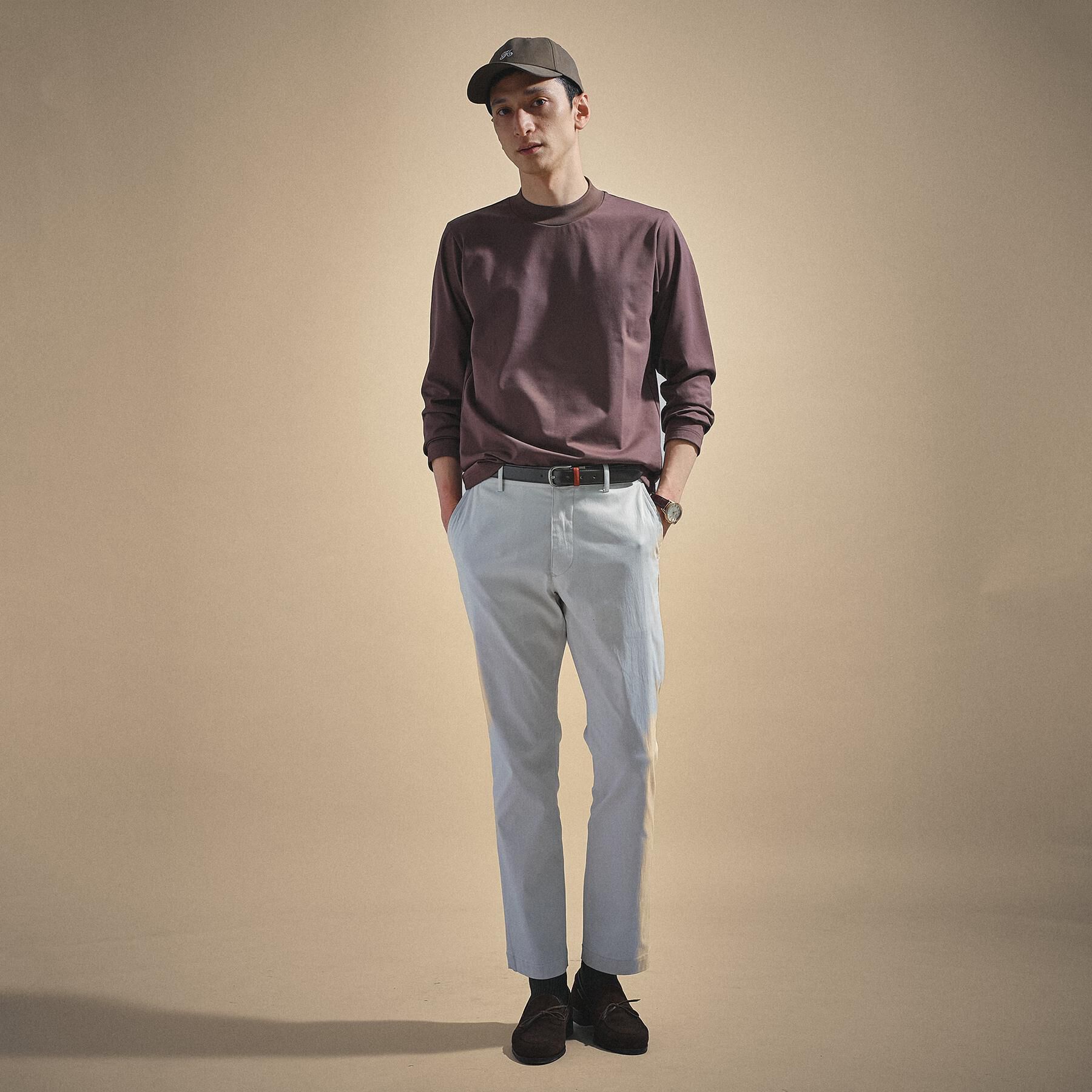 TAKEO KIKUCHI「ハイゲージ モクロディ モックネック」|Tシャツ・カットソー|