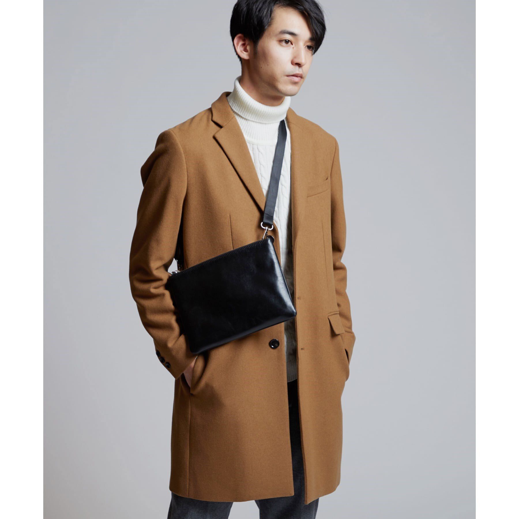 tk.TAKEO KIKUCHI「【WEB限定】レザー2WAYサコッシュバッグ」|ショルダー・メッセンジャー|