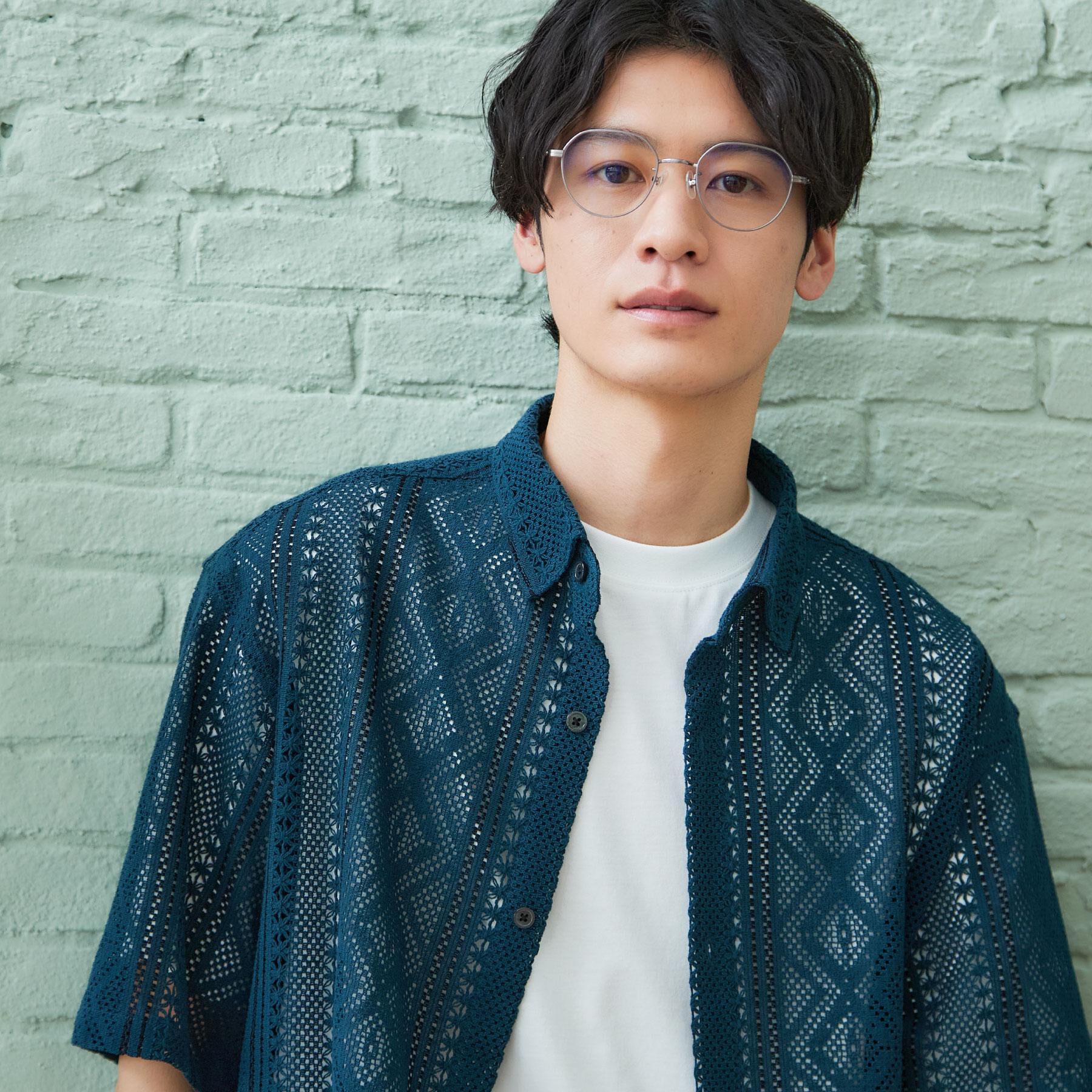 THE SHOP TK「クラフトレース 半袖シャツ＋半袖Tシャツ セットアイテム」|シャツ・ブラウス|