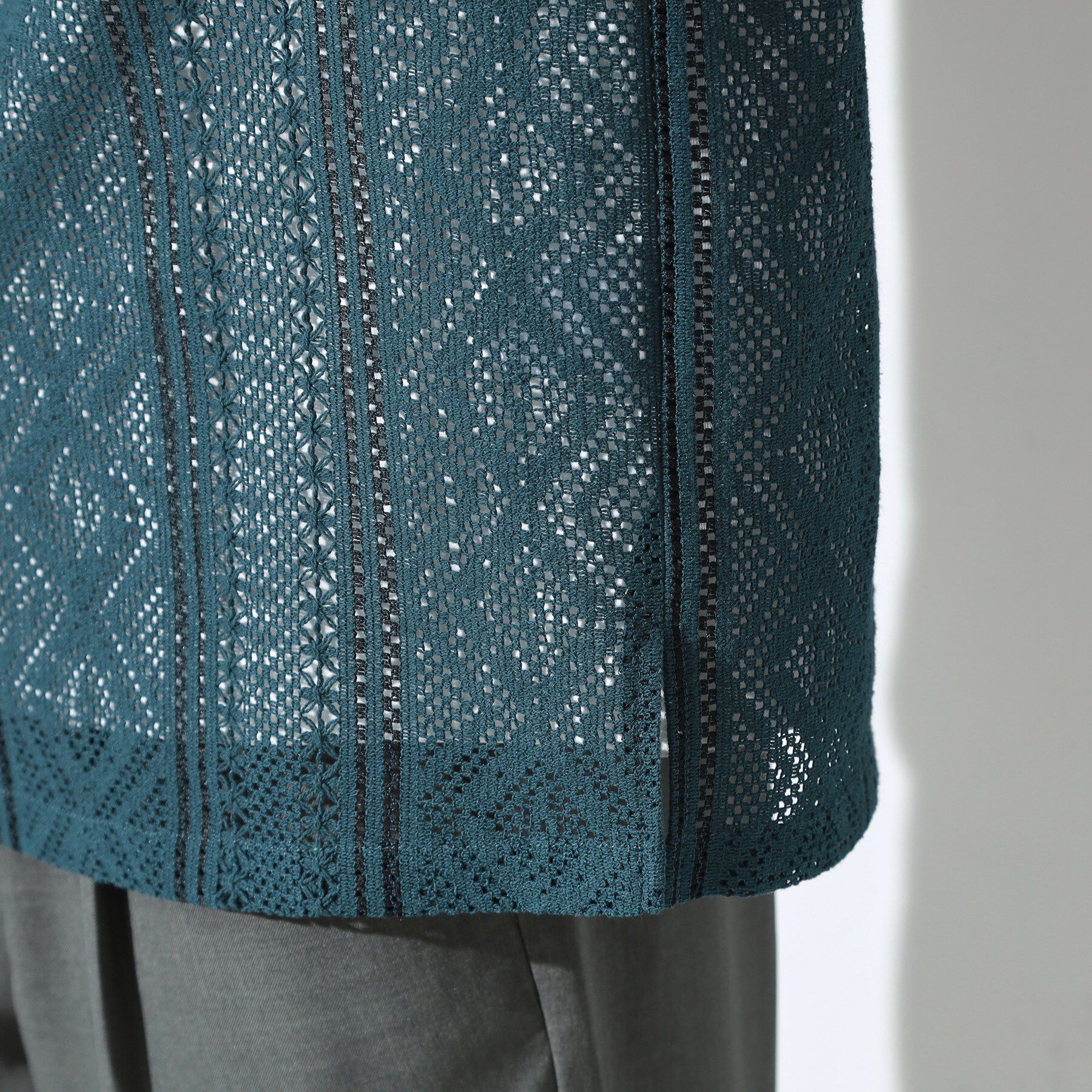 THE SHOP TK「クラフトレース 半袖シャツ＋半袖Tシャツ セットアイテム」|シャツ・ブラウス|