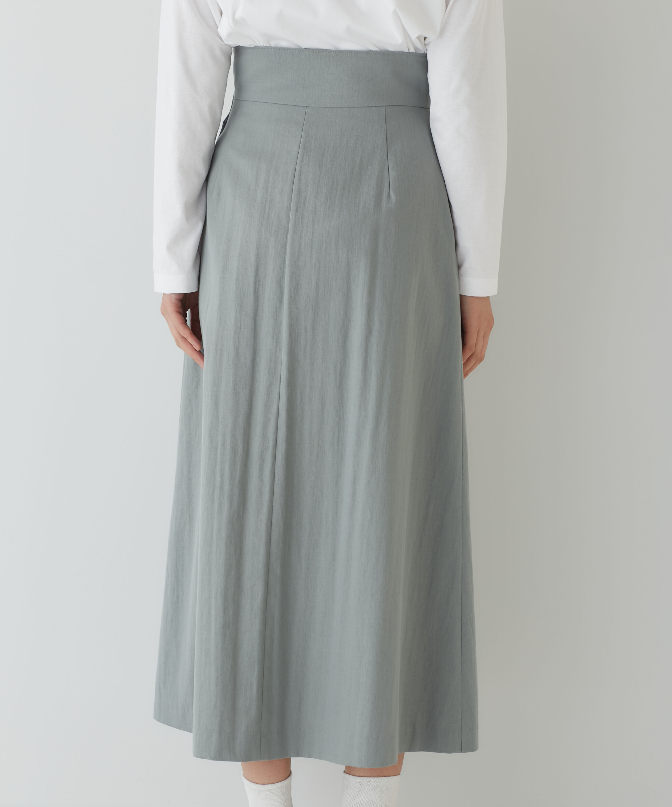  「◆ウエスト折り返しフレアスカート」|スカート|