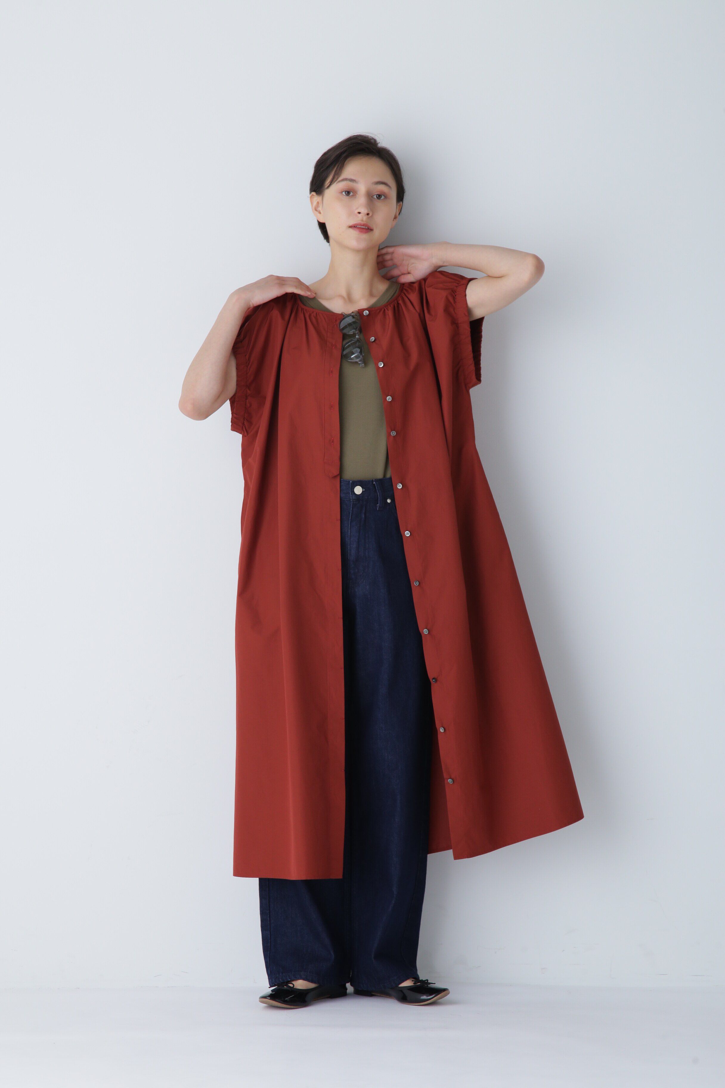  「◆ギャザーワンピース」|ワンピース|