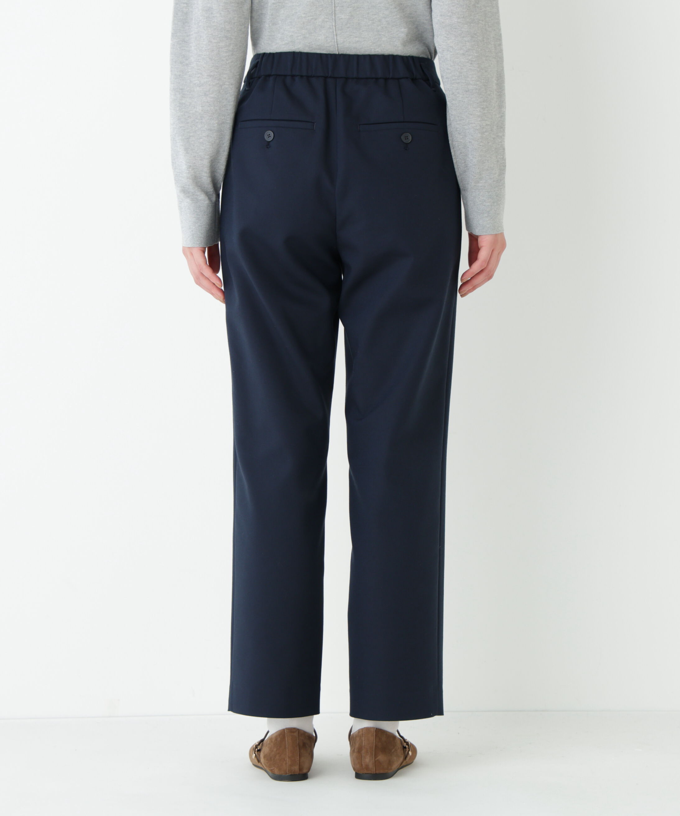  「◆《ウォッシャブル/ストレッチ素材》細身ストレッチストレートパンツ」|その他|