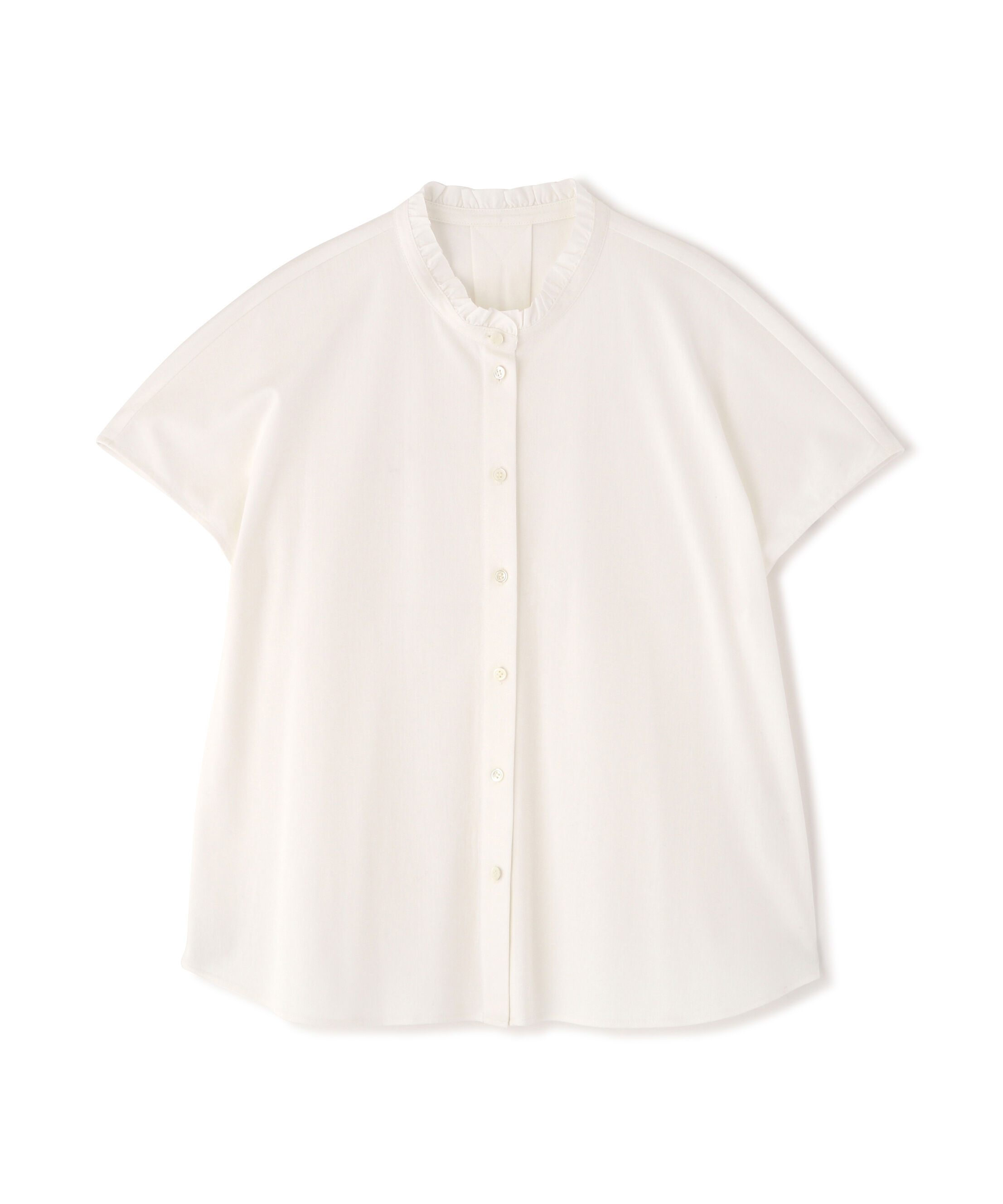  「ライトカットソースタンドフリル」|Tシャツ・カットソー|