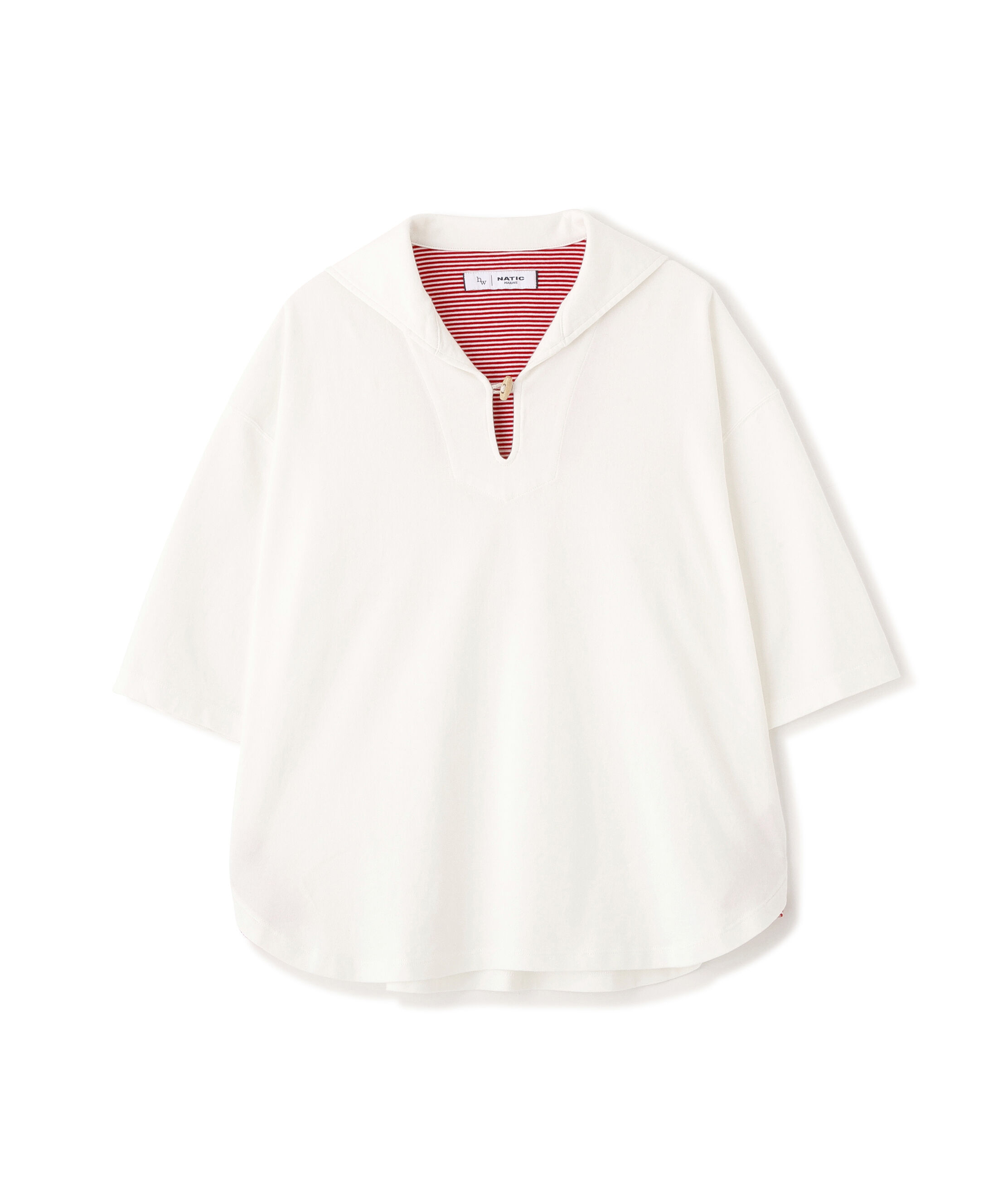  「≪ＮＡＴＩＣコラボ≫セーラーカットソープルオーバー」|Tシャツ・カットソー|