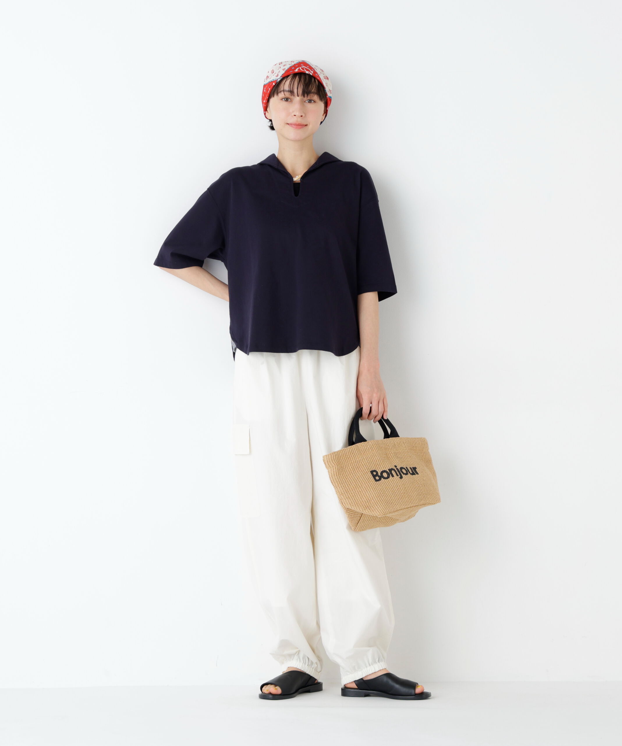  「≪ＮＡＴＩＣコラボ≫セーラーカットソープルオーバー」|Tシャツ・カットソー|