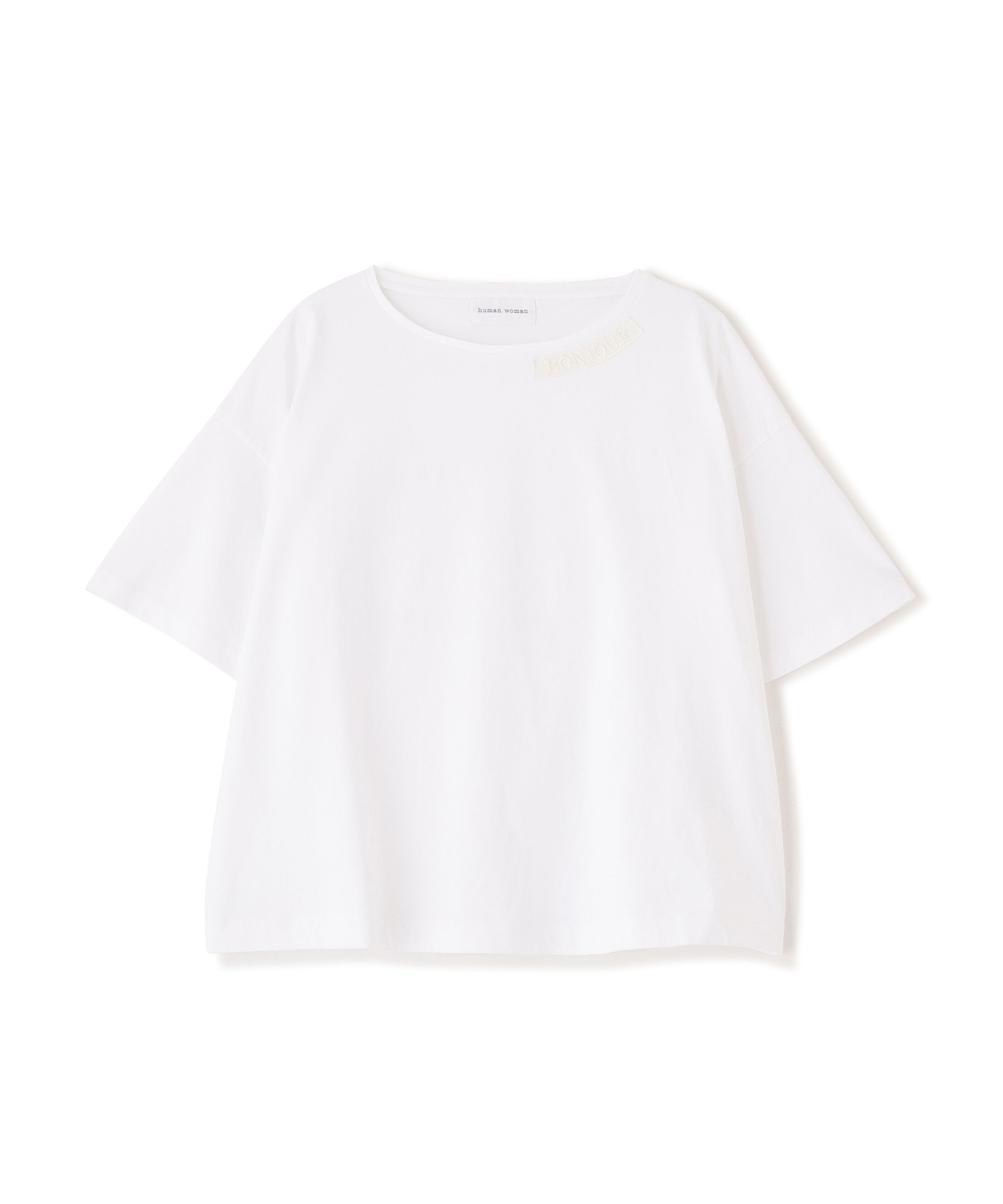  「刺繍ロゴ入り天竺Ｔシャツ」|Tシャツ・カットソー|