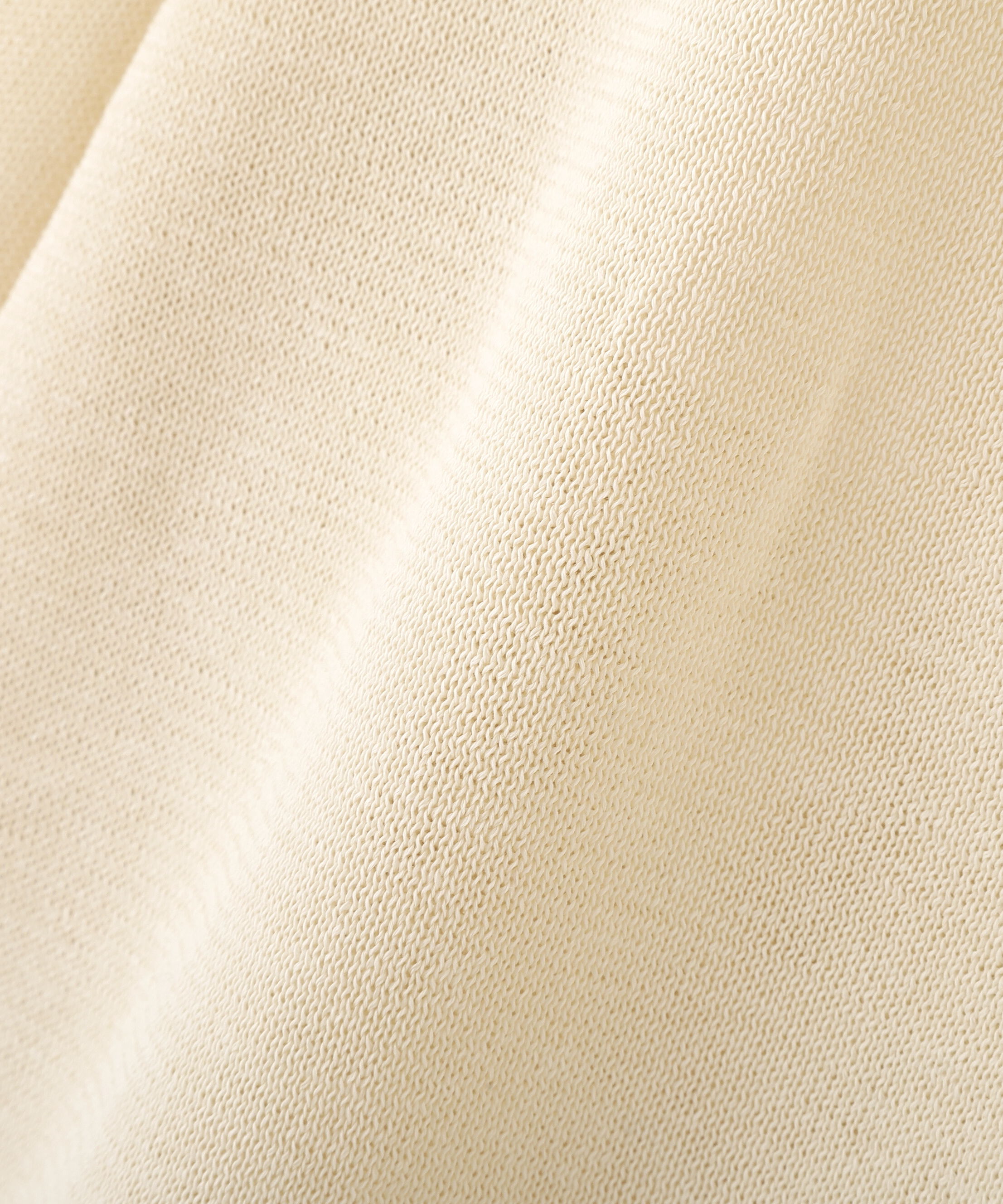  「ハイゲージギマ　ジップアップクルーカーディガン」|ニット・セーター|