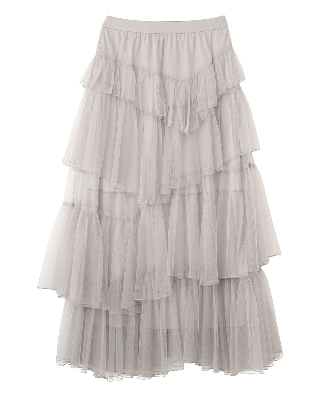 COCO DEAL「ティアードギャザーチュールスカート」|スカート|