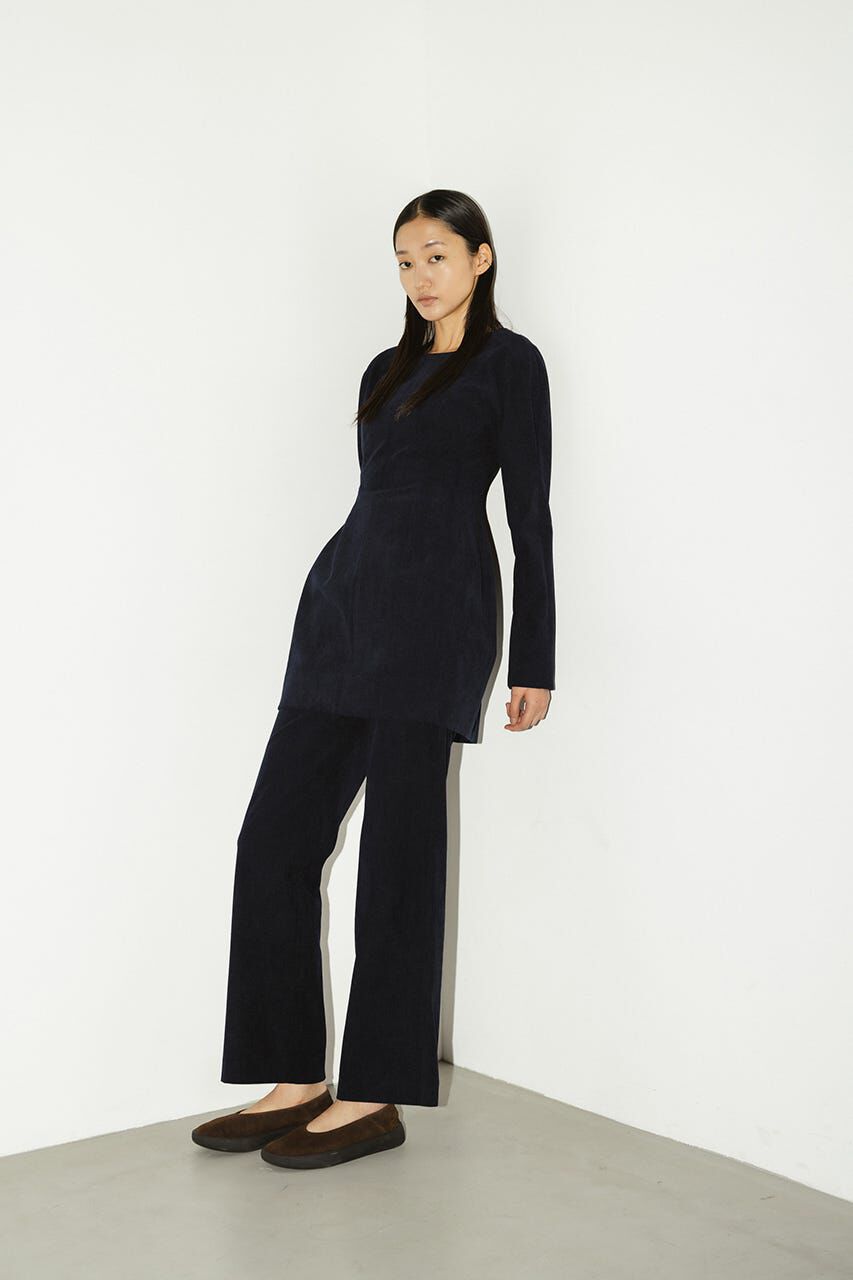 STYLEMIXER「コーデュロイフォルムミニワンピース」|ワンピース|NVY