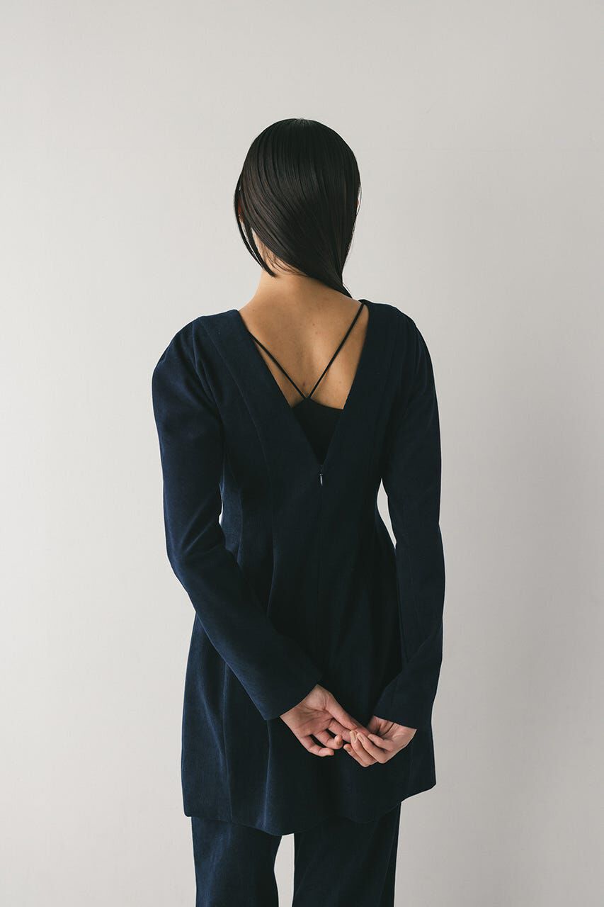 STYLEMIXER「コーデュロイフォルムミニワンピース」|ワンピース|