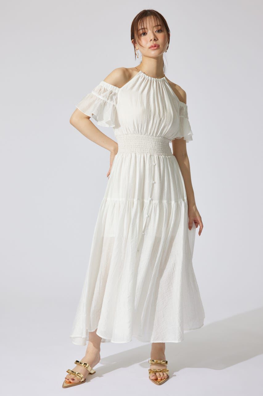 rienda「2WAYホルターネックロンパース」|ワンピース|