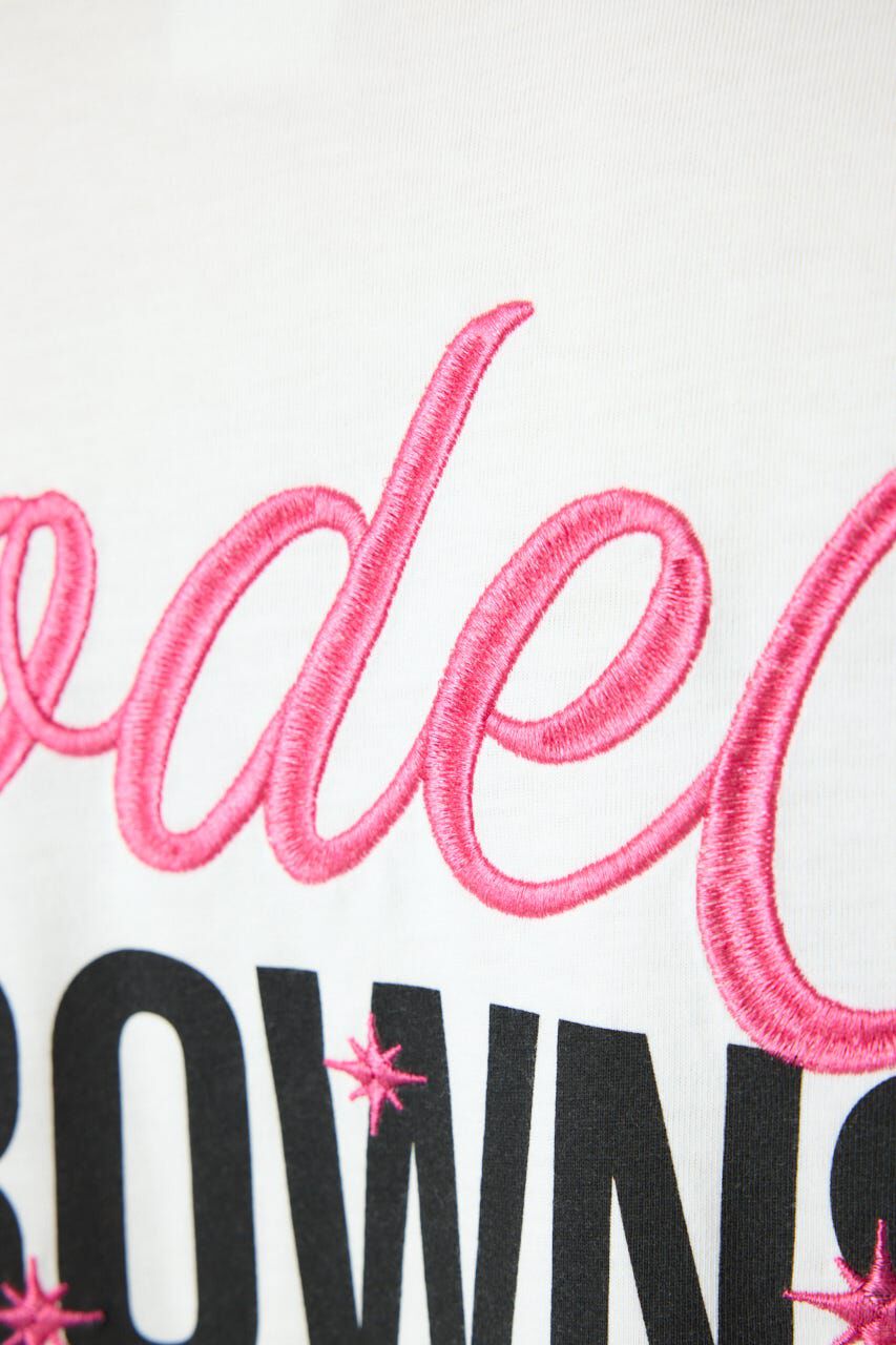 RODEO CROWNS「ラメ糸刺繍ロゴワンピース」|ワンピース|