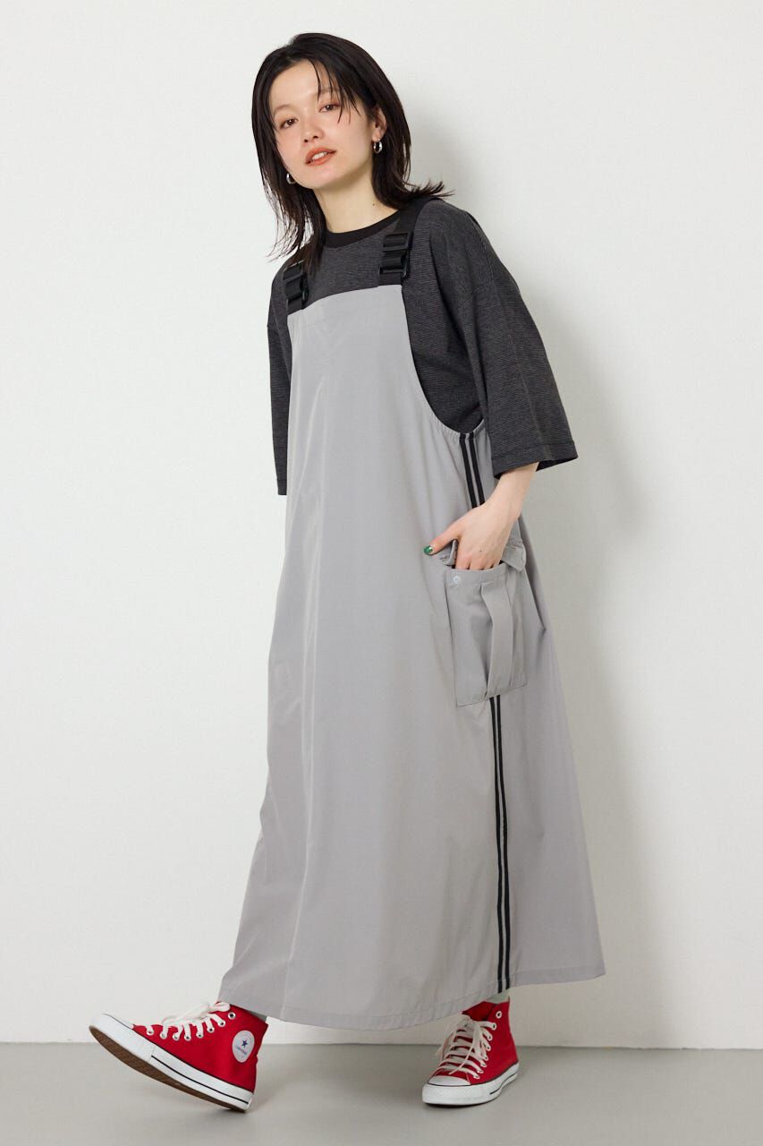 RODEO CROWNS「W/Rサイドラインジャンパースカート」|ワンピース|