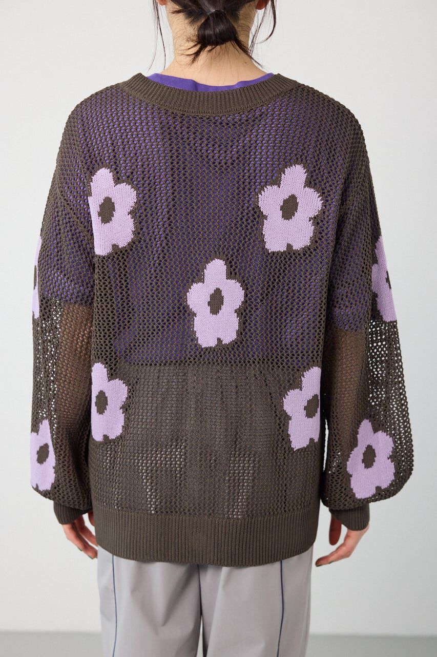 RODEO CROWNS「2WAYフラワーニットトップス」|ニット・セーター|