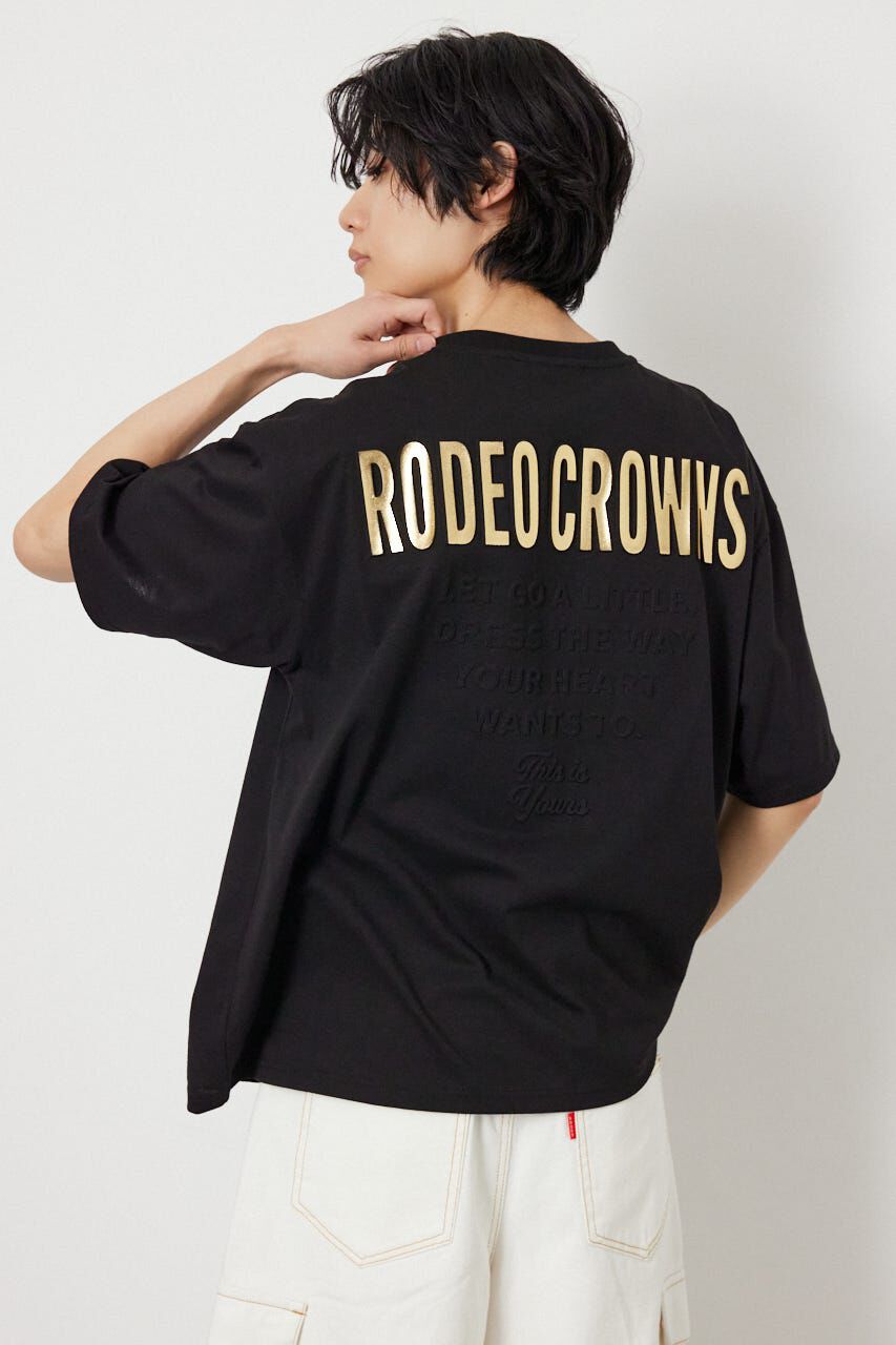 RODEO CROWNS「エンボスロゴVネックTシャツ」|Tシャツ・カットソー|