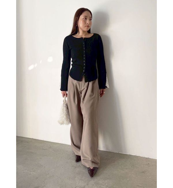 LAGUNAMOON「2タックワイドパンツ」|その他|