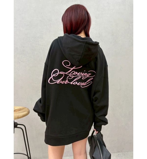 EVRIS「Lovingグラフィックジップパーカー」|パーカー|