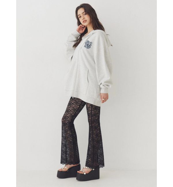 EVRIS「Lovingグラフィックジップパーカー」|パーカー|